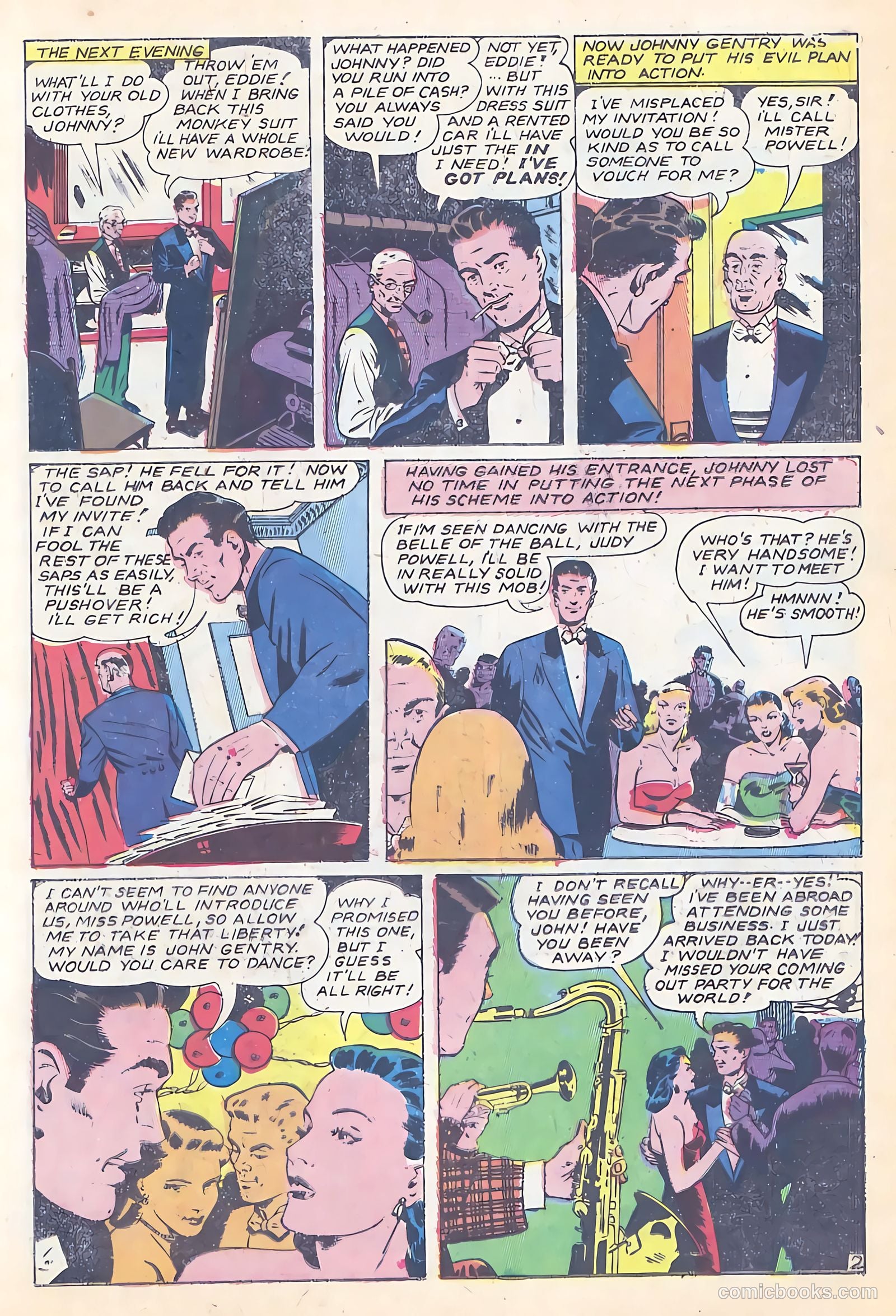 All-Famous Police Cases #8 (1952) — page 11 of 36