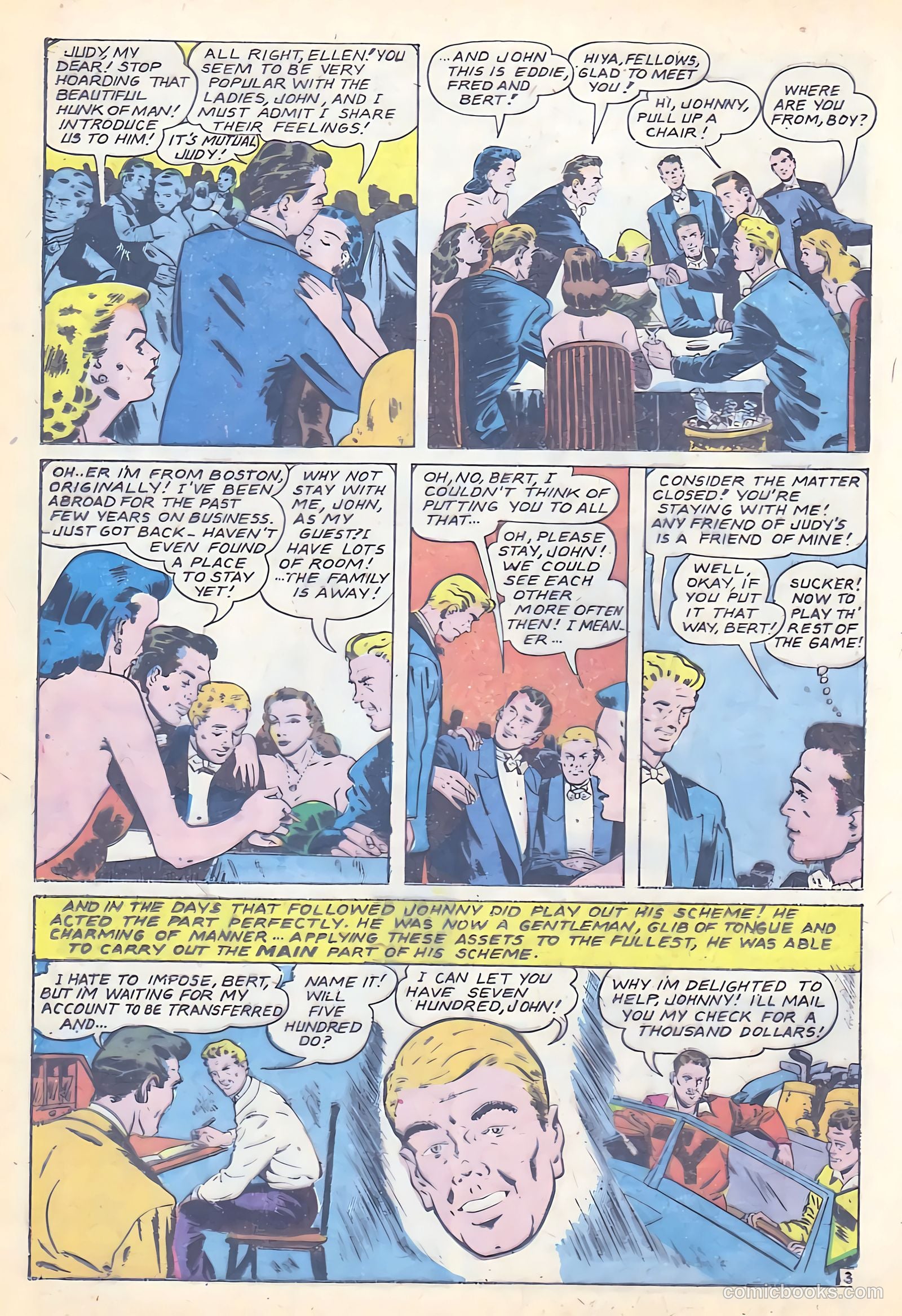 All-Famous Police Cases #8 (1952) — page 12 of 36