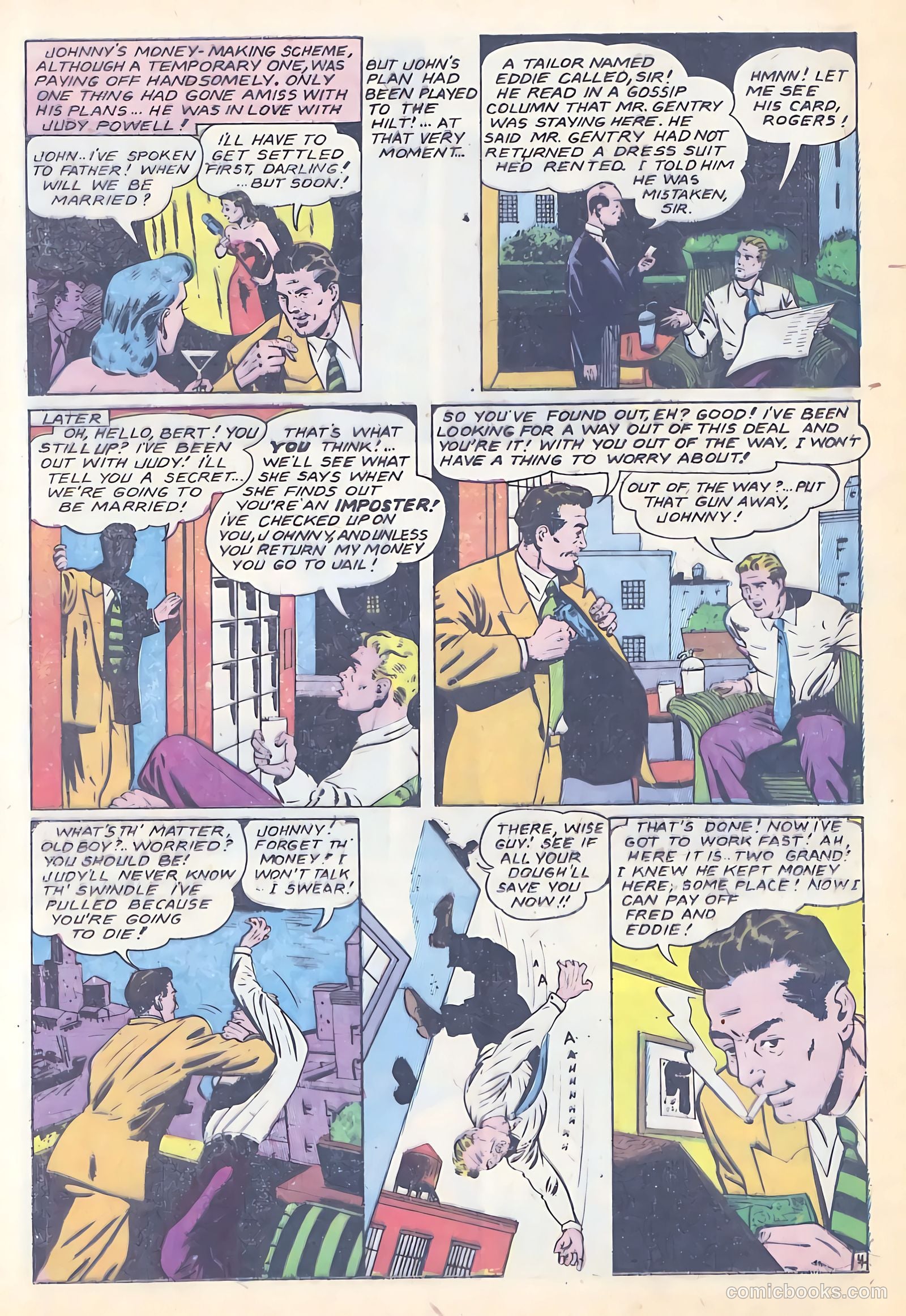 All-Famous Police Cases #8 (1952) — page 13 of 36