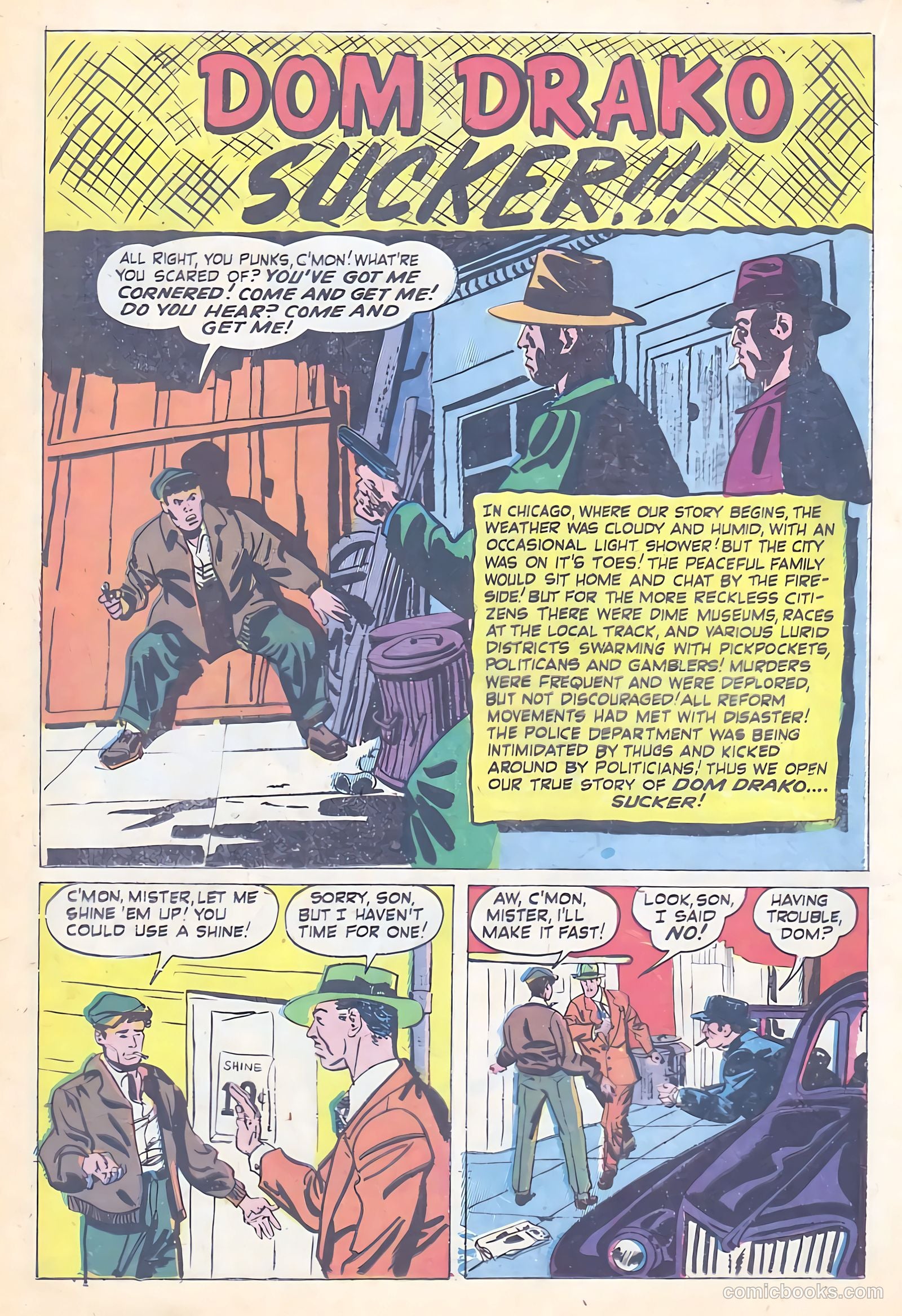 All-Famous Police Cases #8 (1952) — page 18 of 36