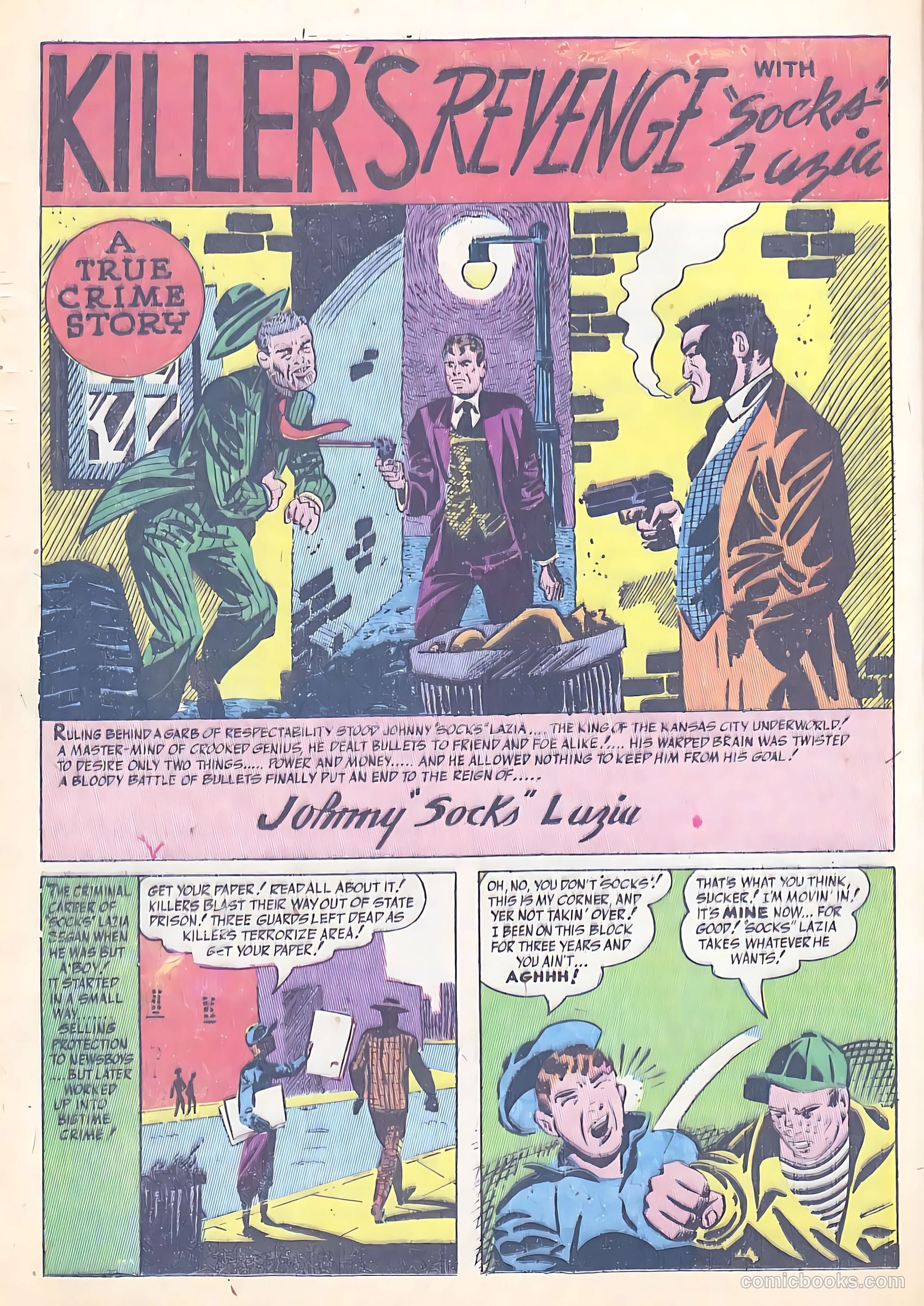 All-Famous Police Cases #8 (1952) — page 24 of 36