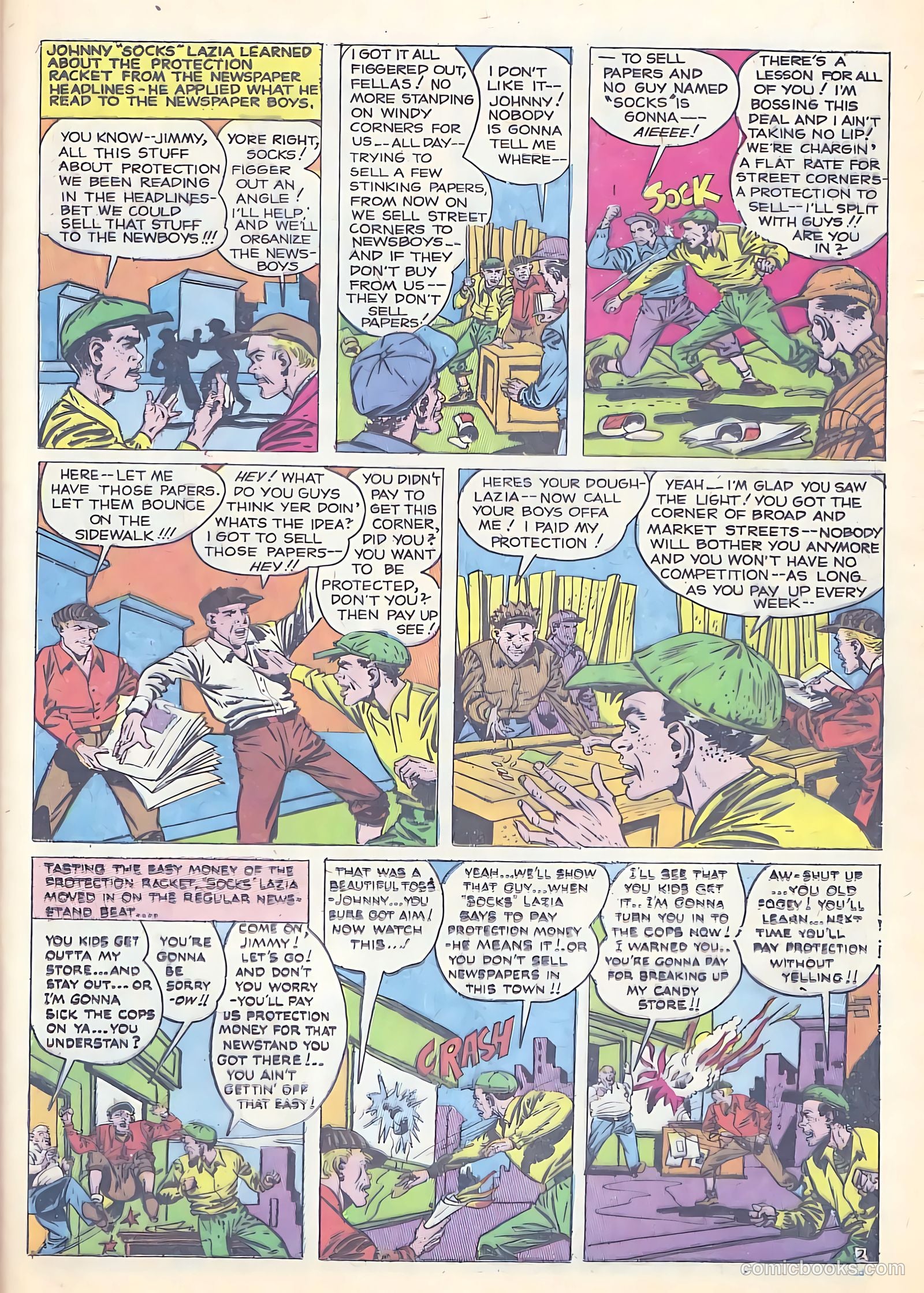 All-Famous Police Cases #8 (1952) — page 25 of 36