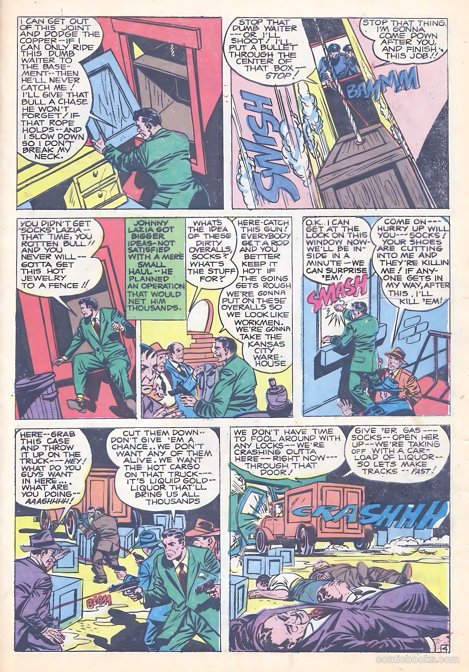 All-Famous Police Cases #8 (1952) — page 27 of 36