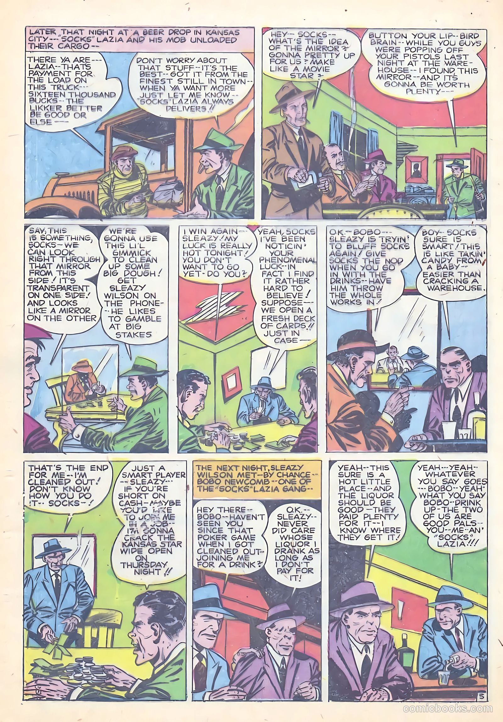 All-Famous Police Cases #8 (1952) — page 28 of 36