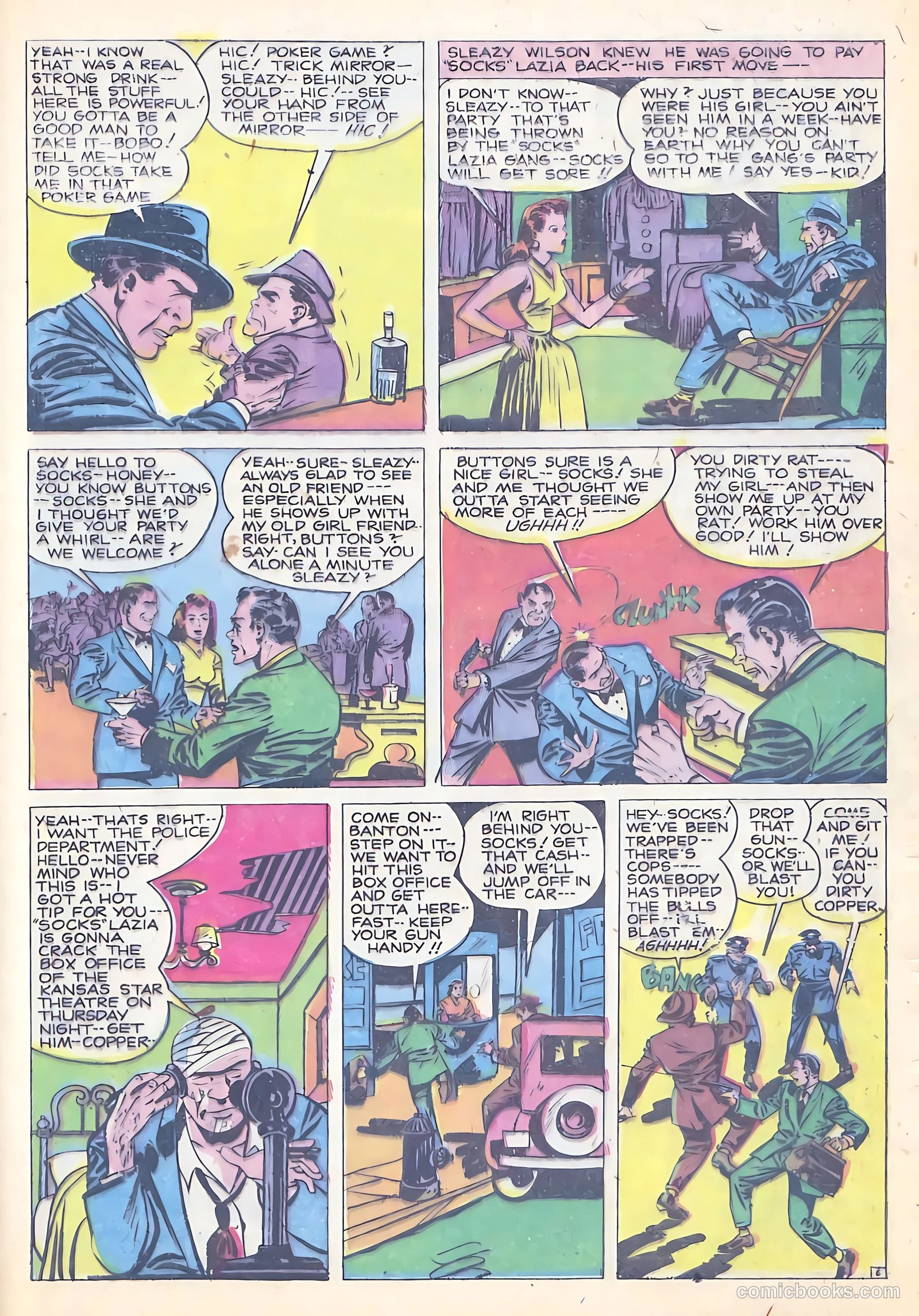 All-Famous Police Cases #8 (1952) — page 29 of 36