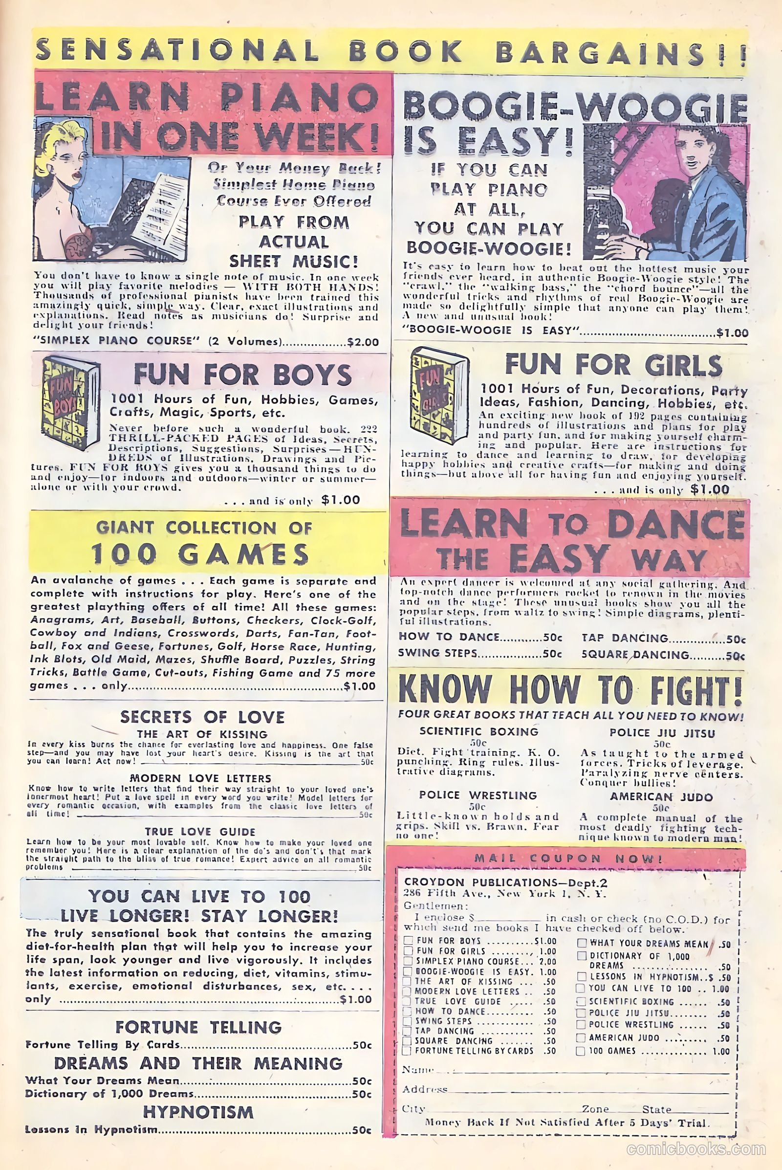 All-Famous Police Cases #8 (1952) — page 33 of 36