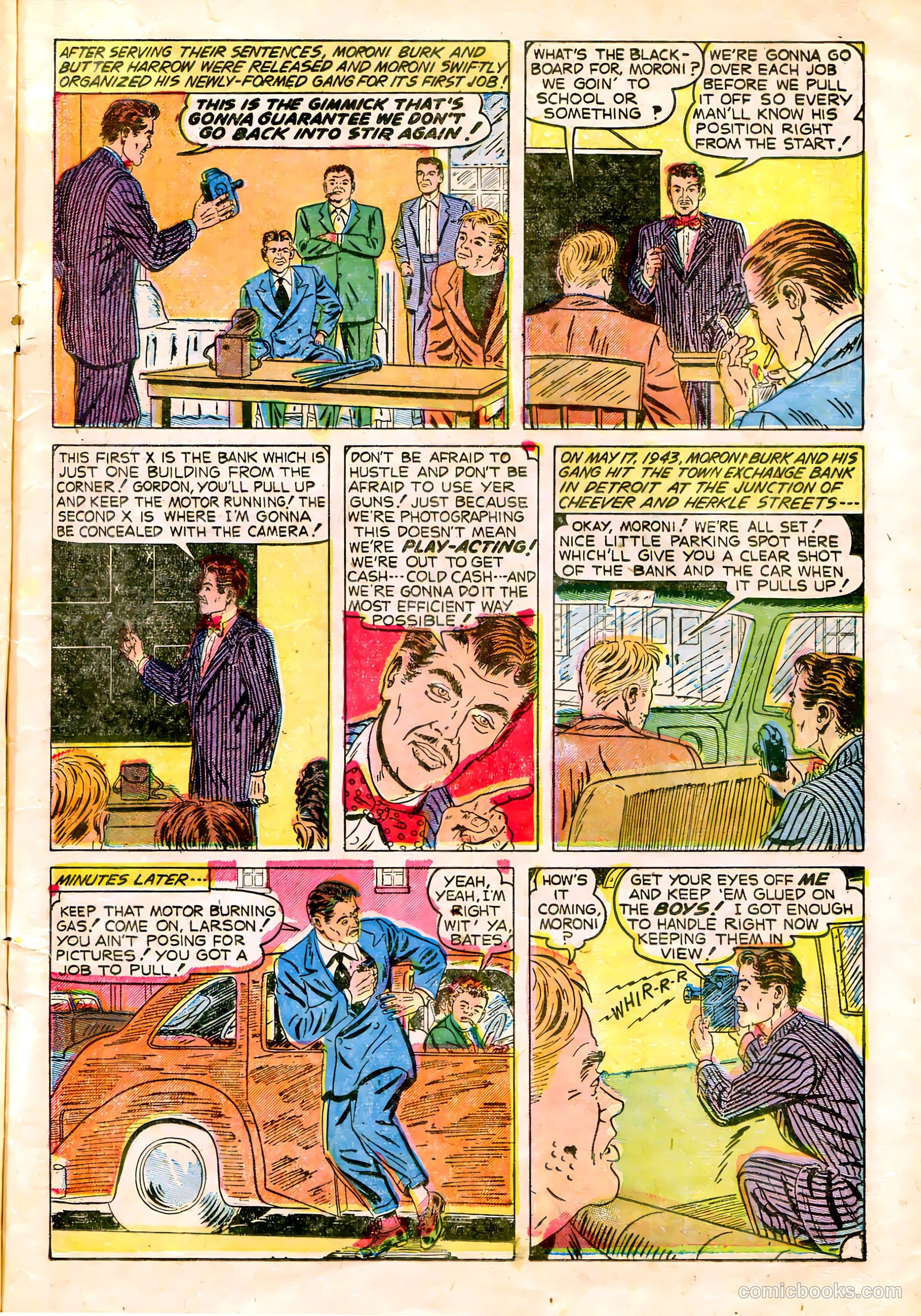 All-Famous Police Cases #9 (1953) — page 5 of 36