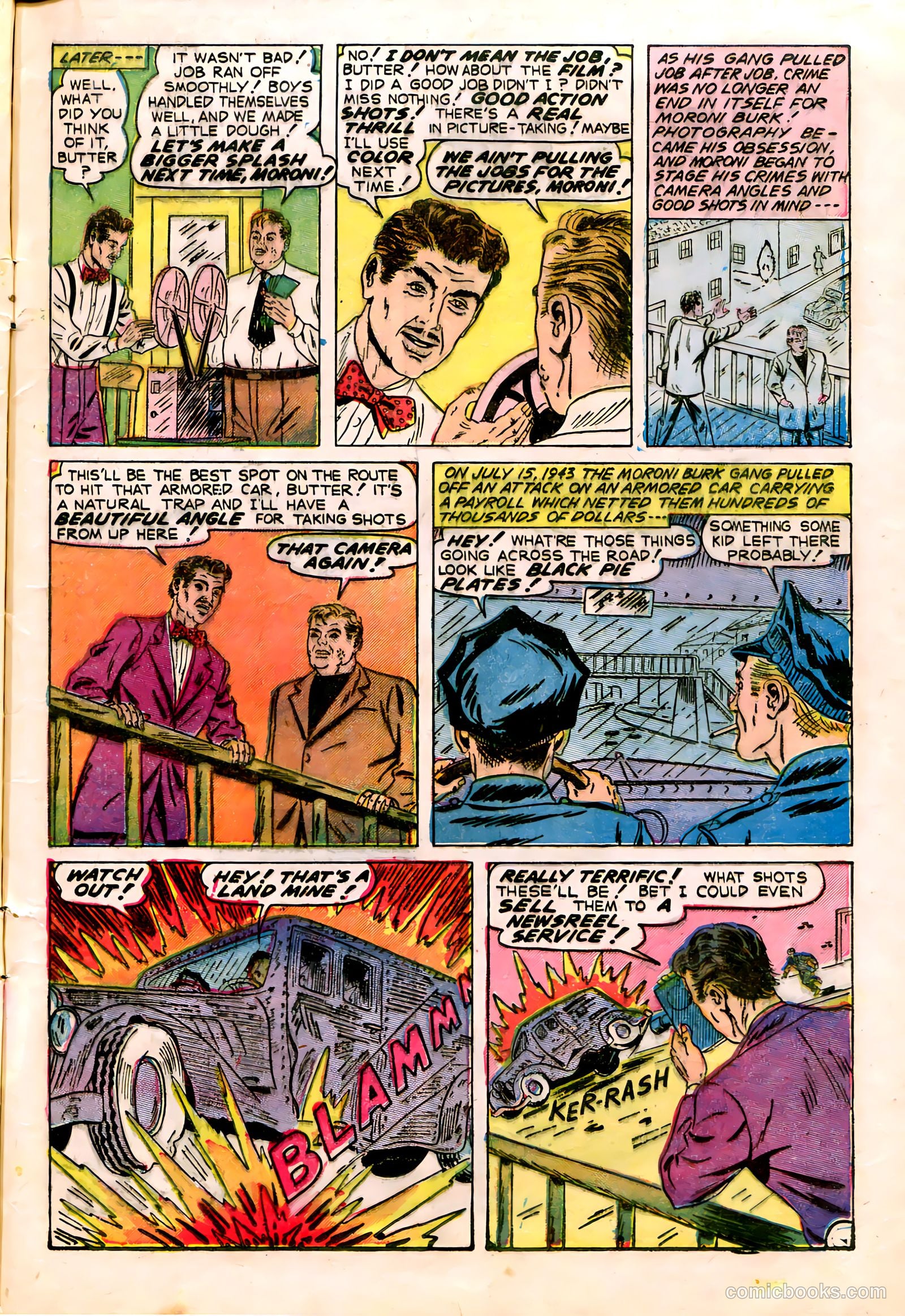 All-Famous Police Cases #9 (1953) — page 7 of 36