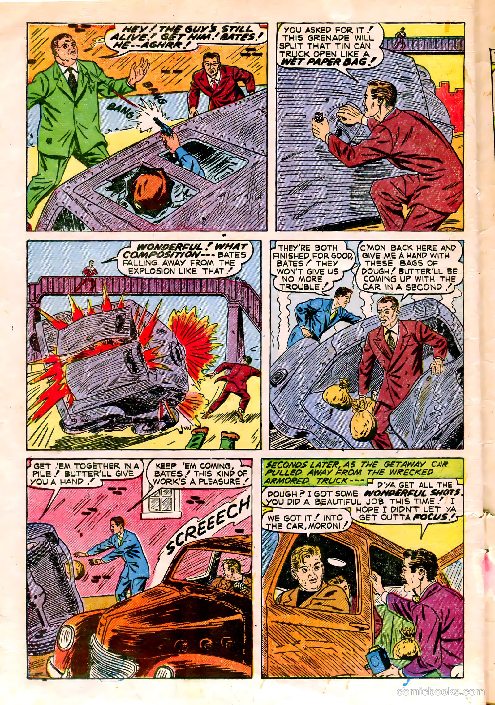 All-Famous Police Cases #9 (1953) — page 8 of 36