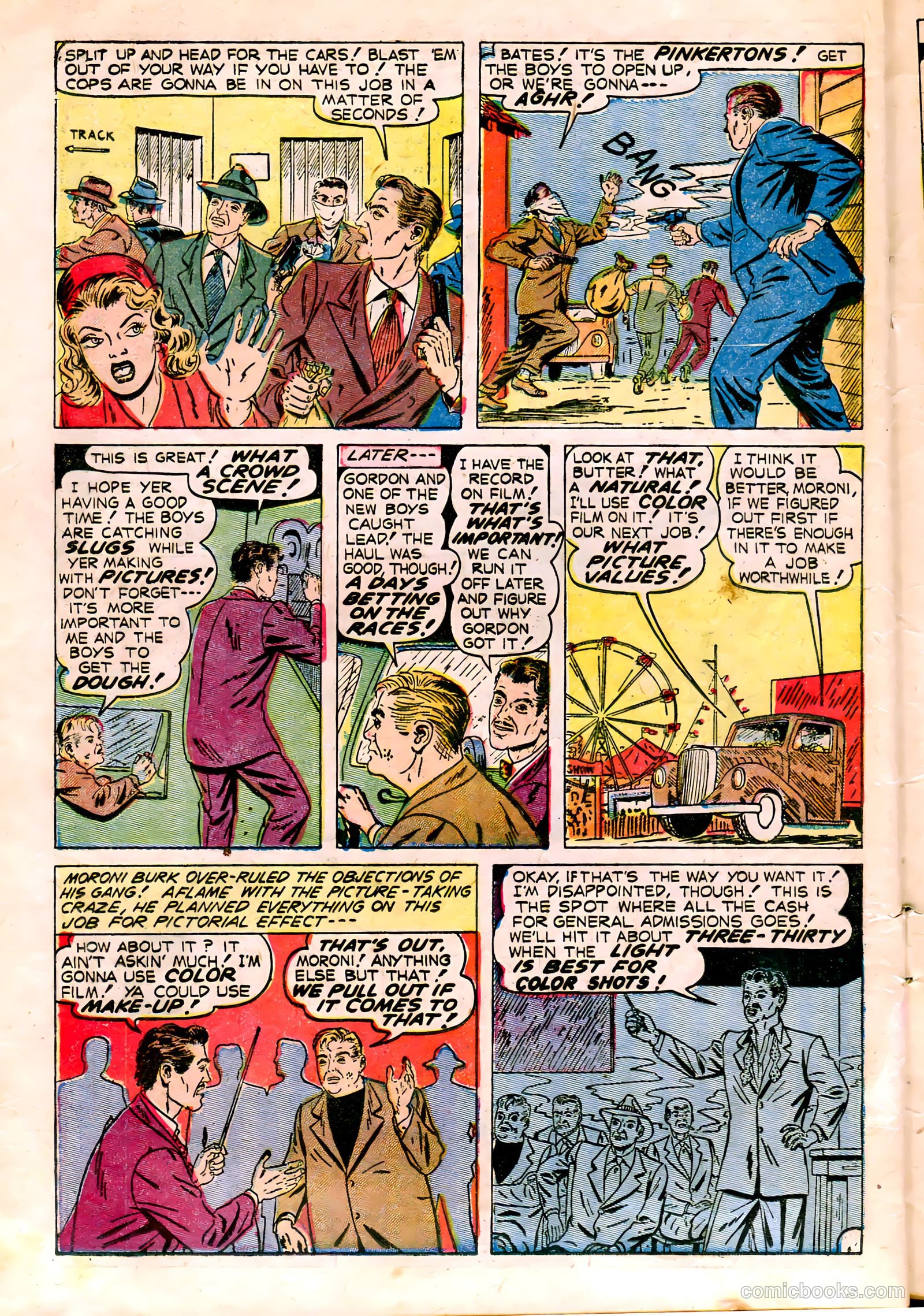 All-Famous Police Cases #9 (1953) — page 10 of 36