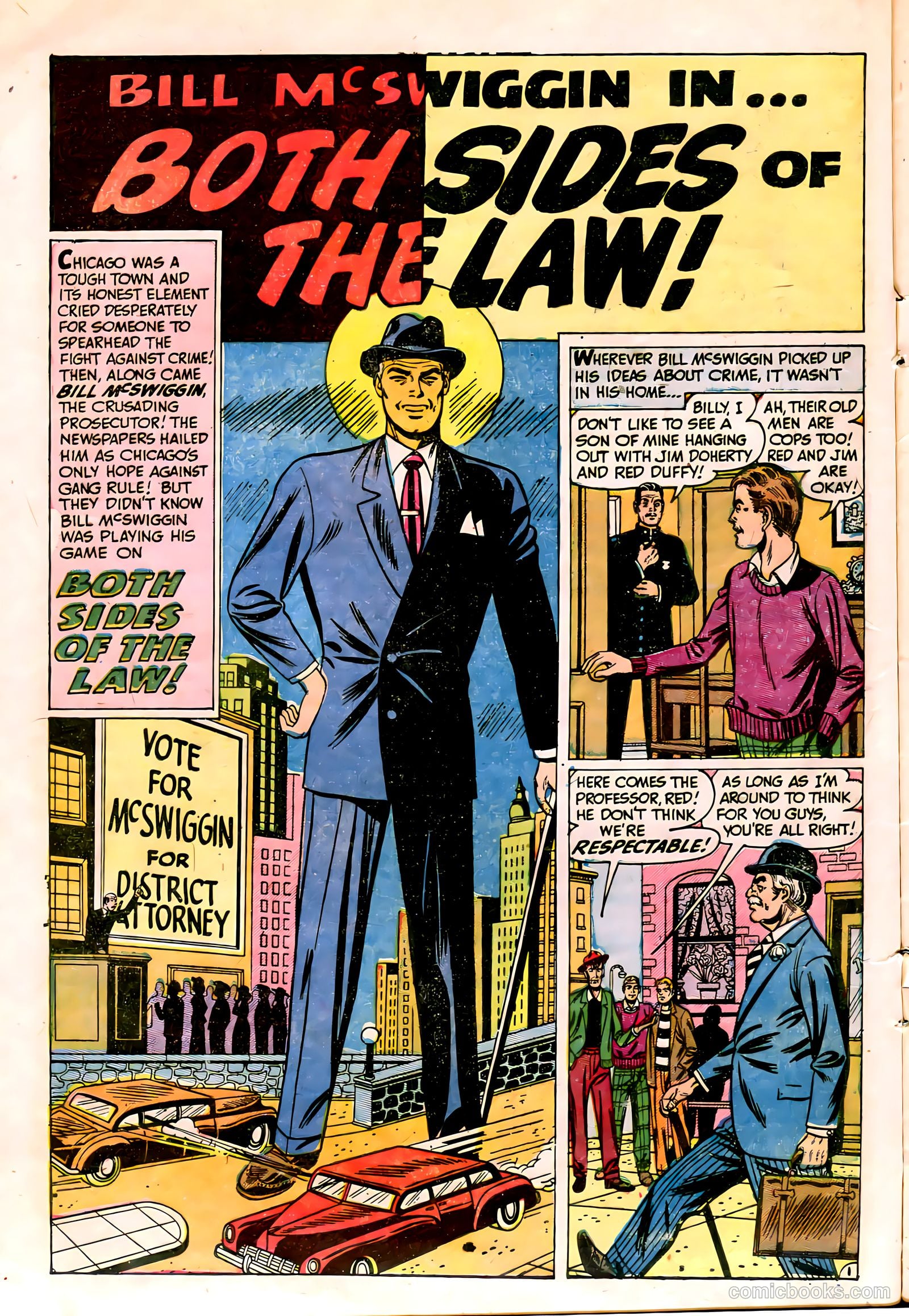 All-Famous Police Cases #9 (1953) — page 14 of 36