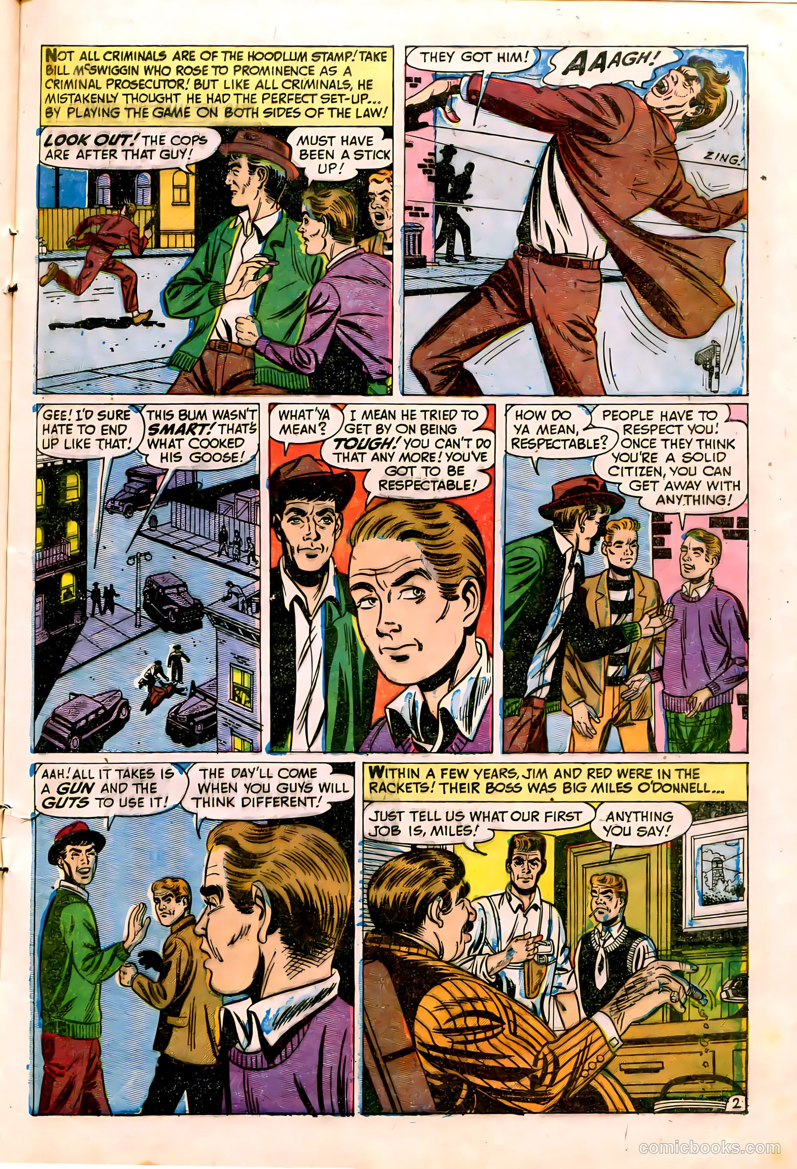 All-Famous Police Cases #9 (1953) — page 15 of 36