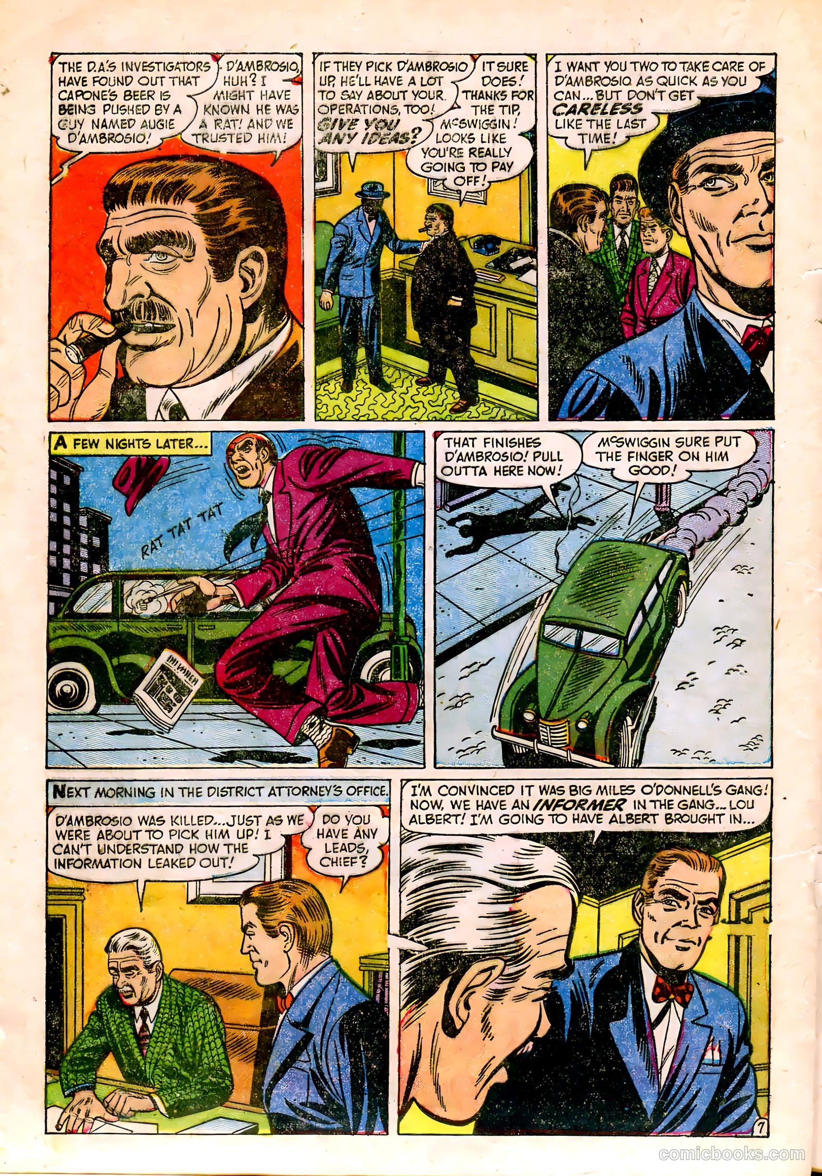 All-Famous Police Cases #9 (1953) — page 20 of 36
