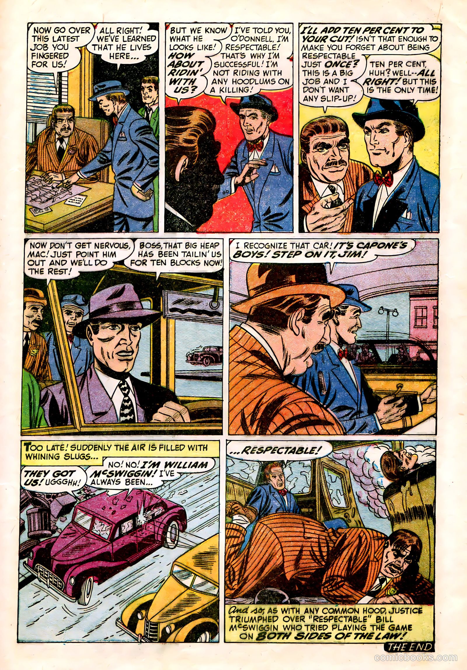 All-Famous Police Cases #9 (1953) — page 23 of 36