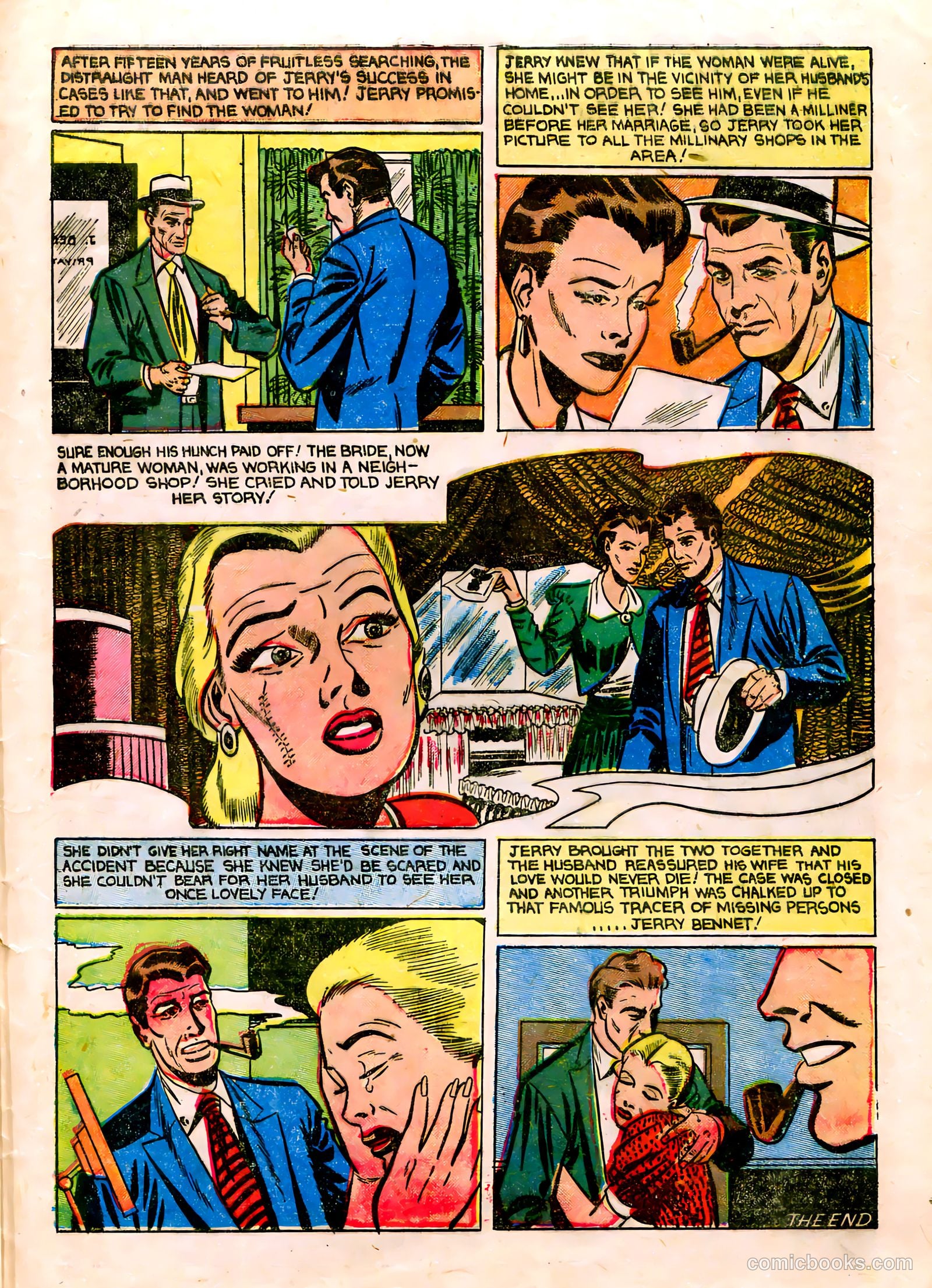 All-Famous Police Cases #9 (1953) — page 25 of 36