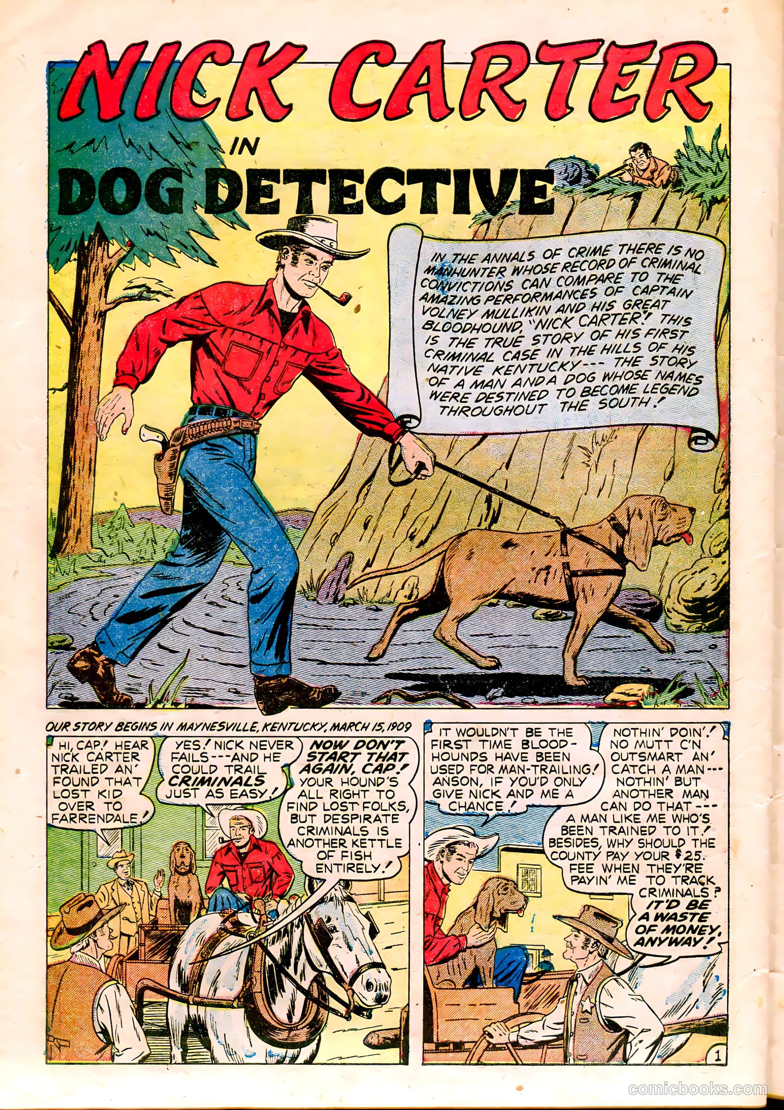 All-Famous Police Cases #9 (1953) — page 26 of 36