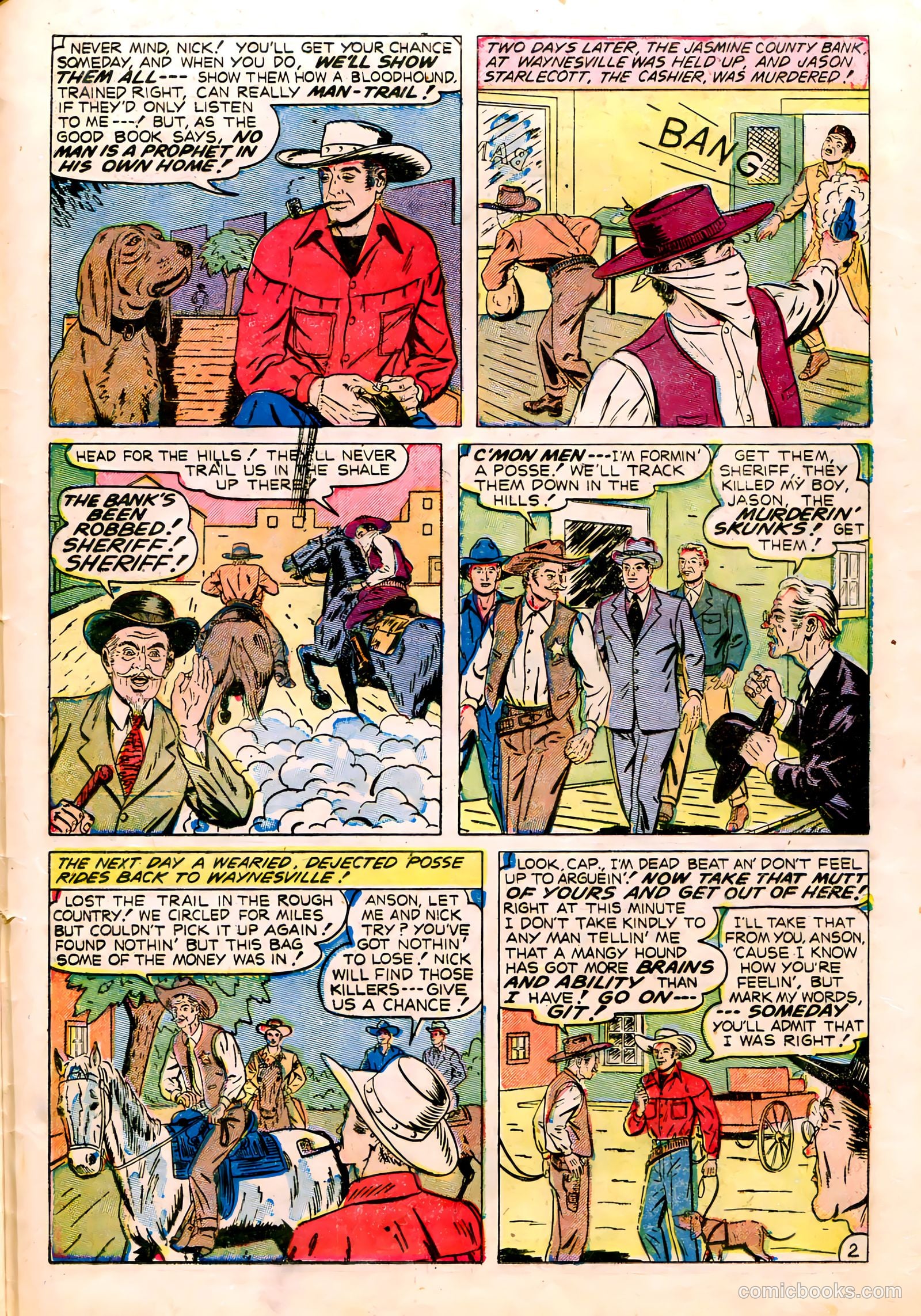 All-Famous Police Cases #9 (1953) — page 27 of 36