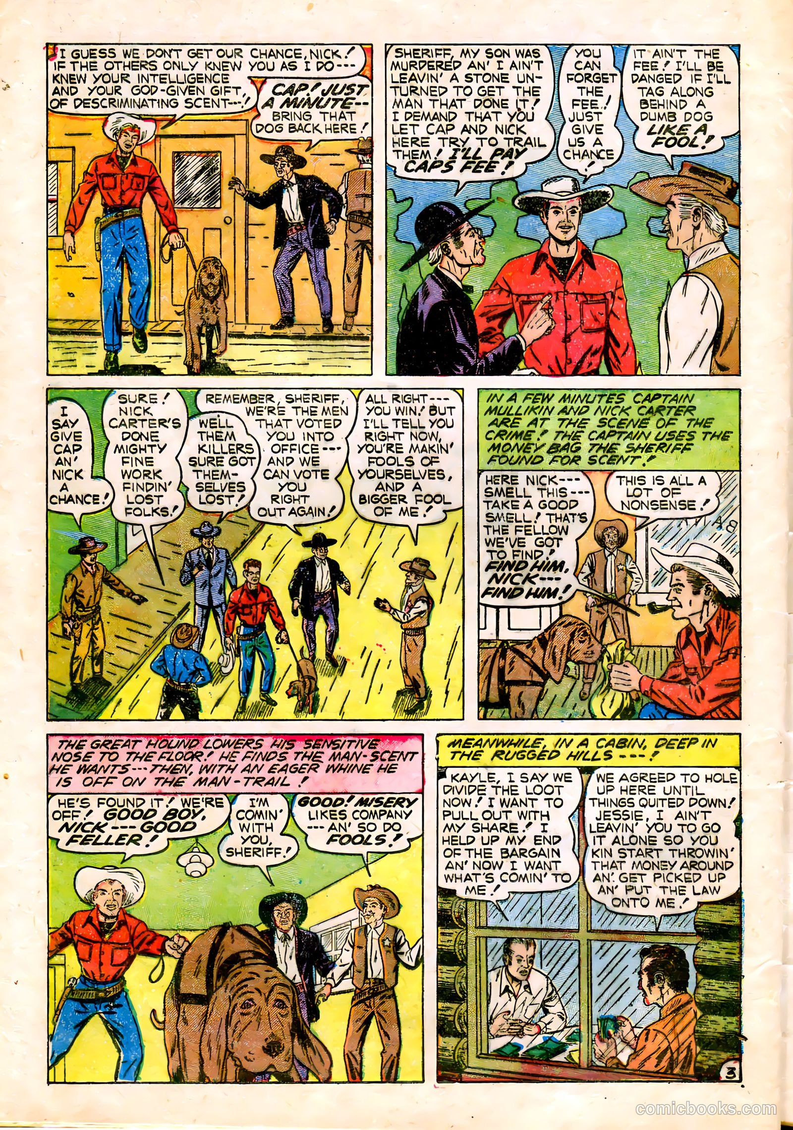 All-Famous Police Cases #9 (1953) — page 28 of 36
