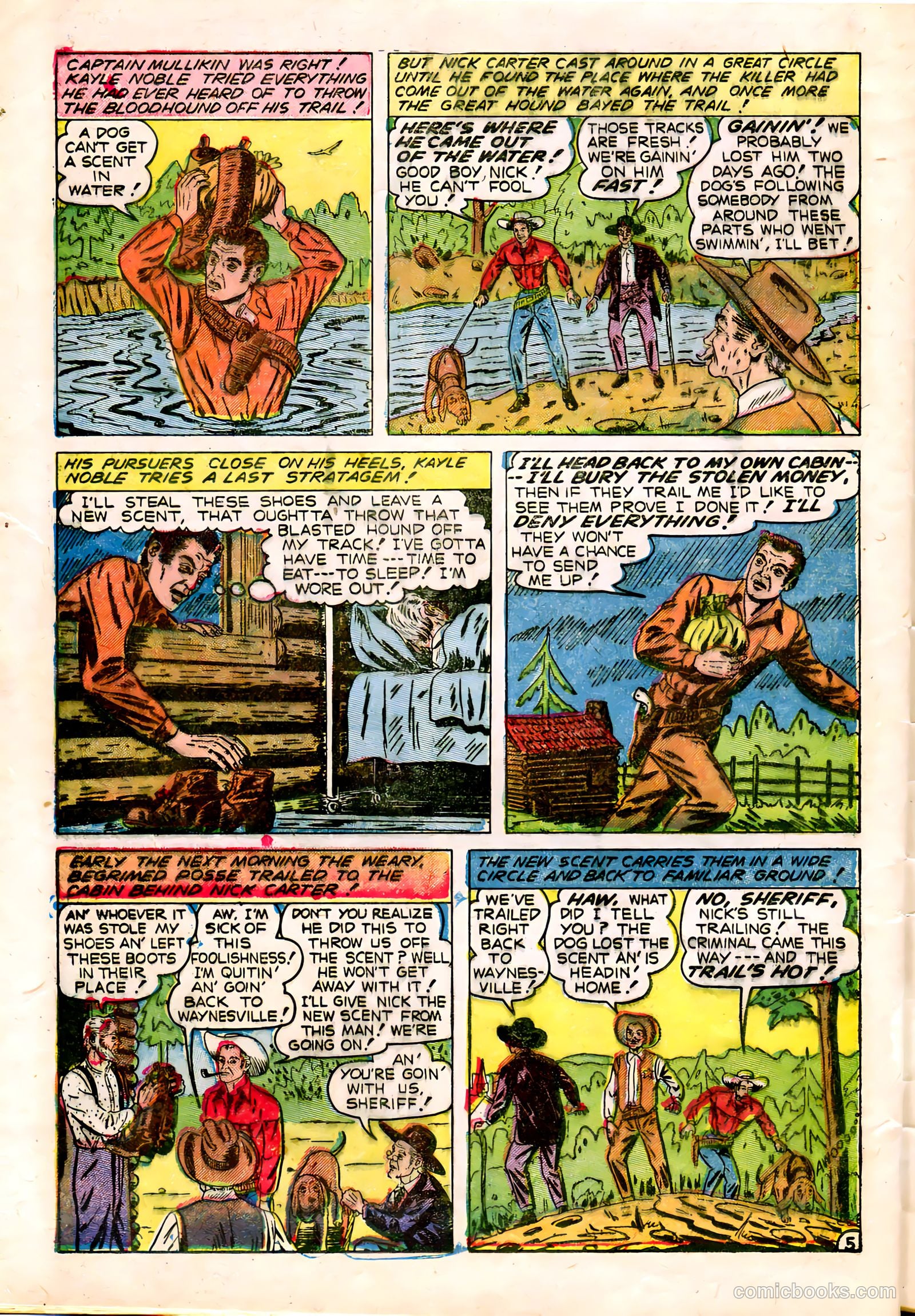 All-Famous Police Cases #9 (1953) — page 30 of 36