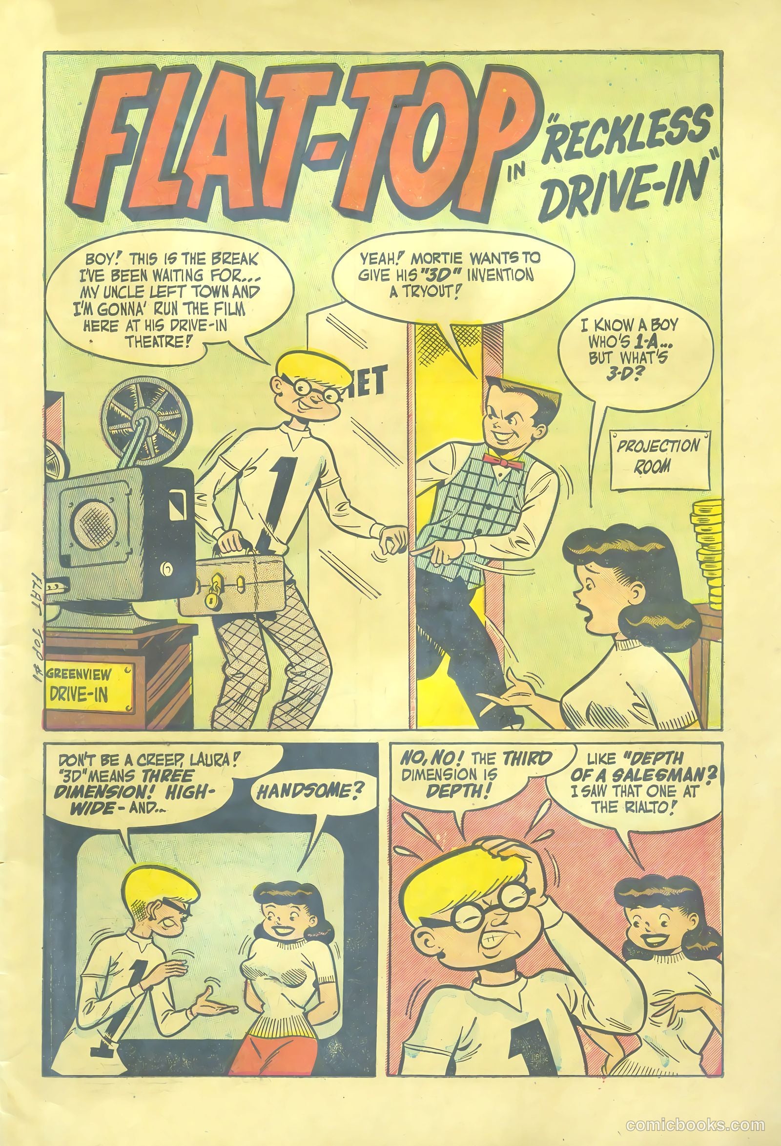 Flat-Top #1 (1953) — page 3 of 36
