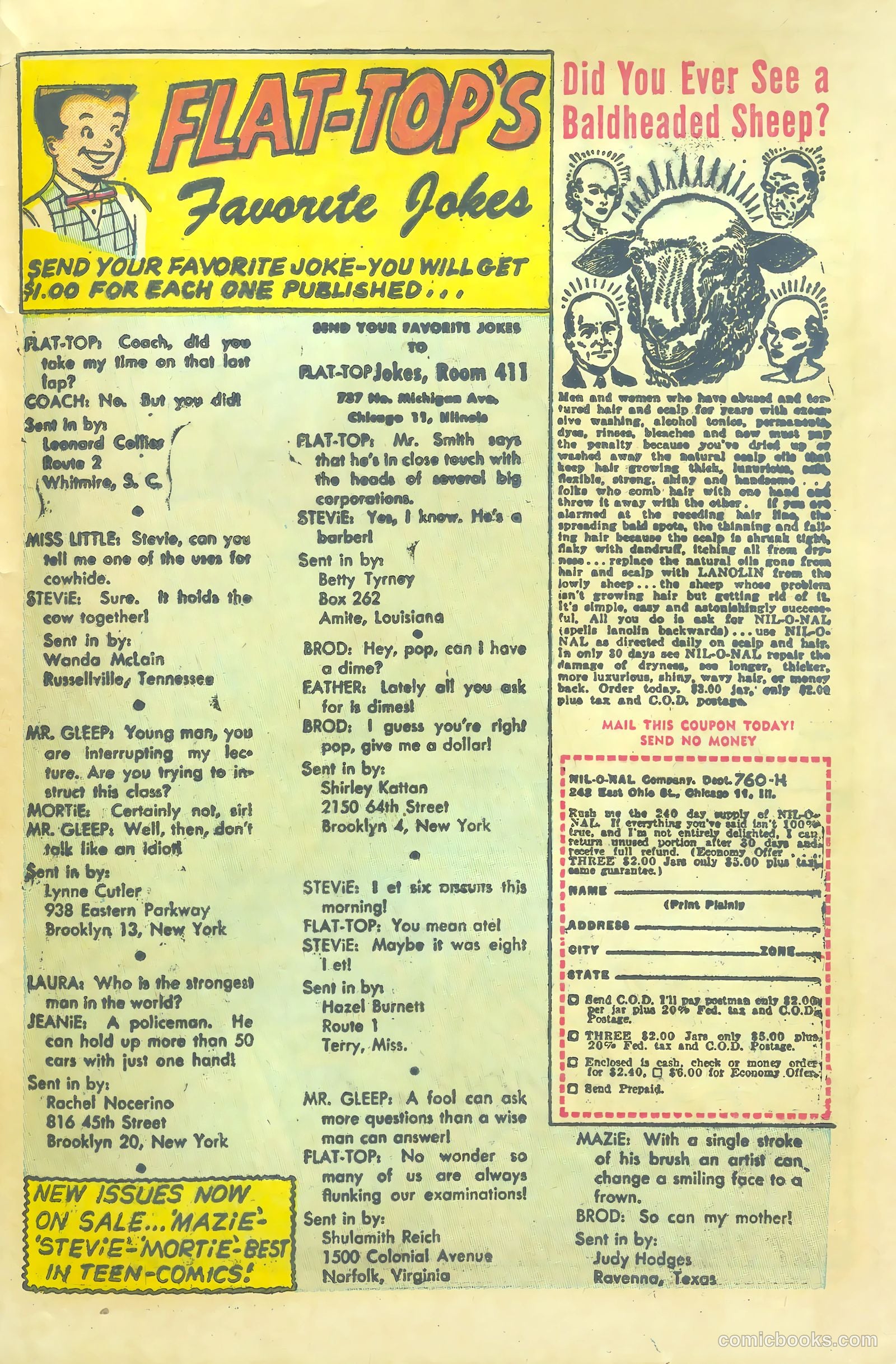 Flat-Top #1 (1953) — page 21 of 36