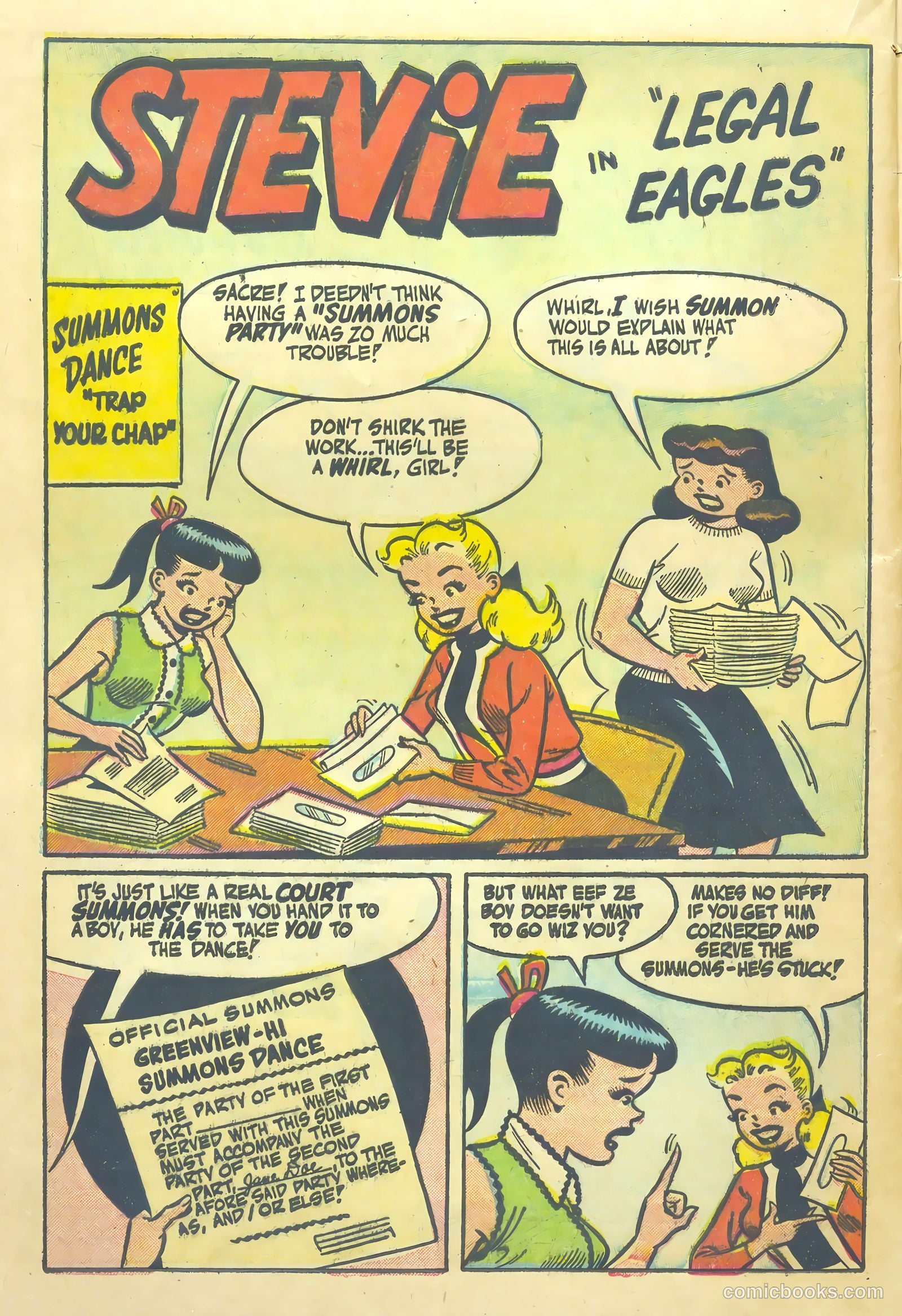 Flat-Top #1 (1953) — page 28 of 36