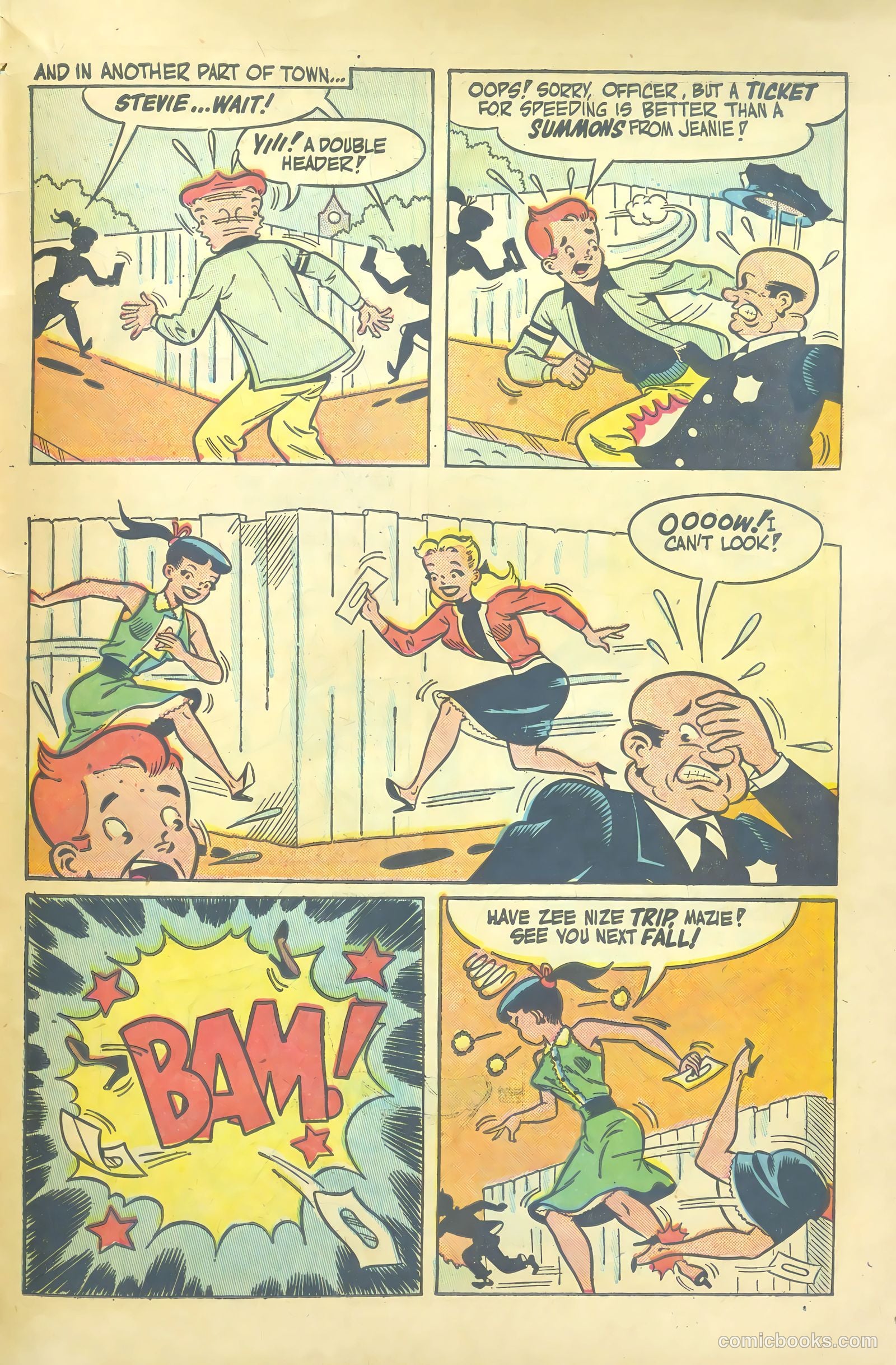 Flat-Top #1 (1953) — page 31 of 36