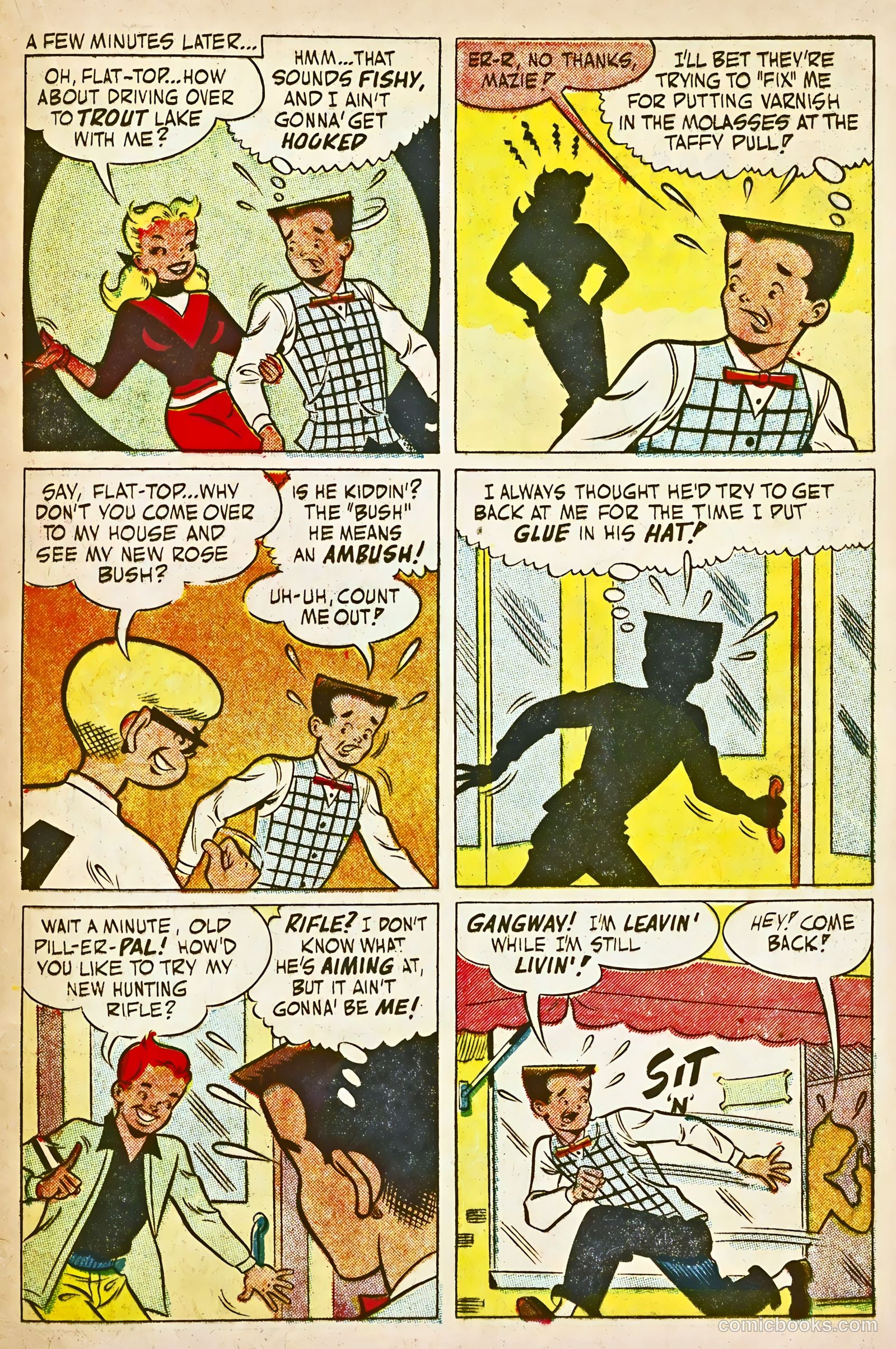 Flat-Top #2 (1954) — page 15 of 36