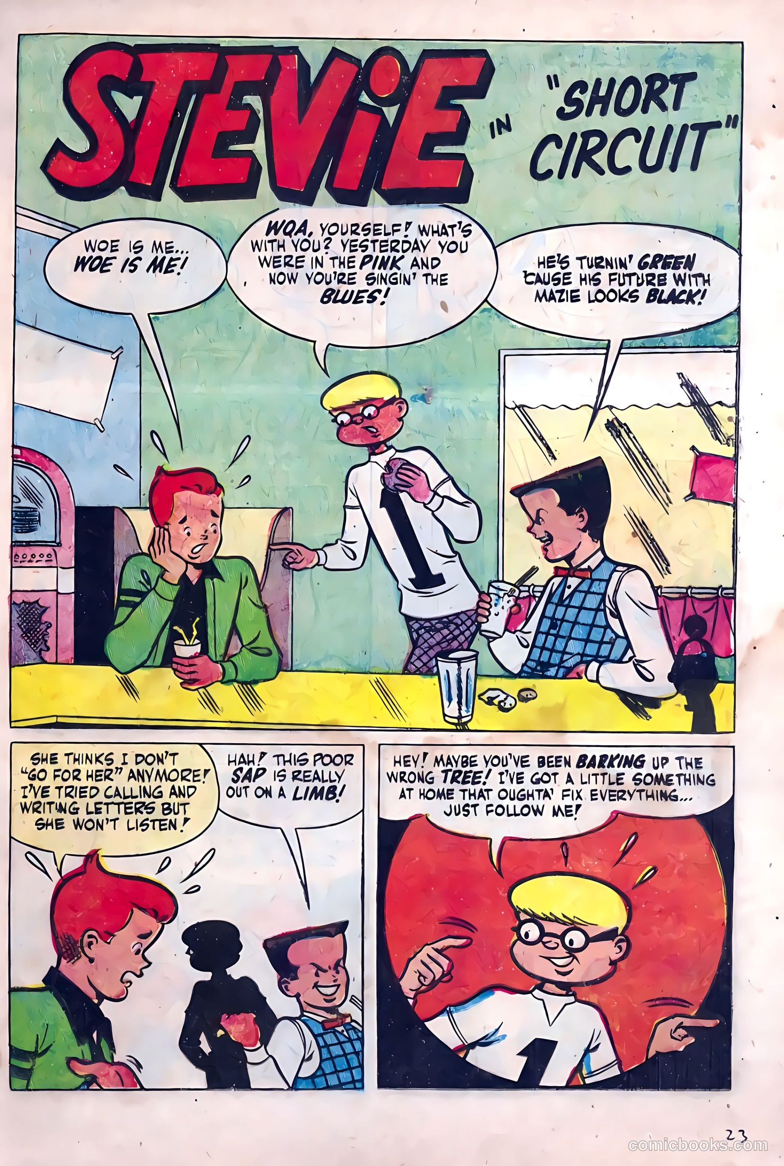 Flat-Top #3 (1954) — page 23 of 36
