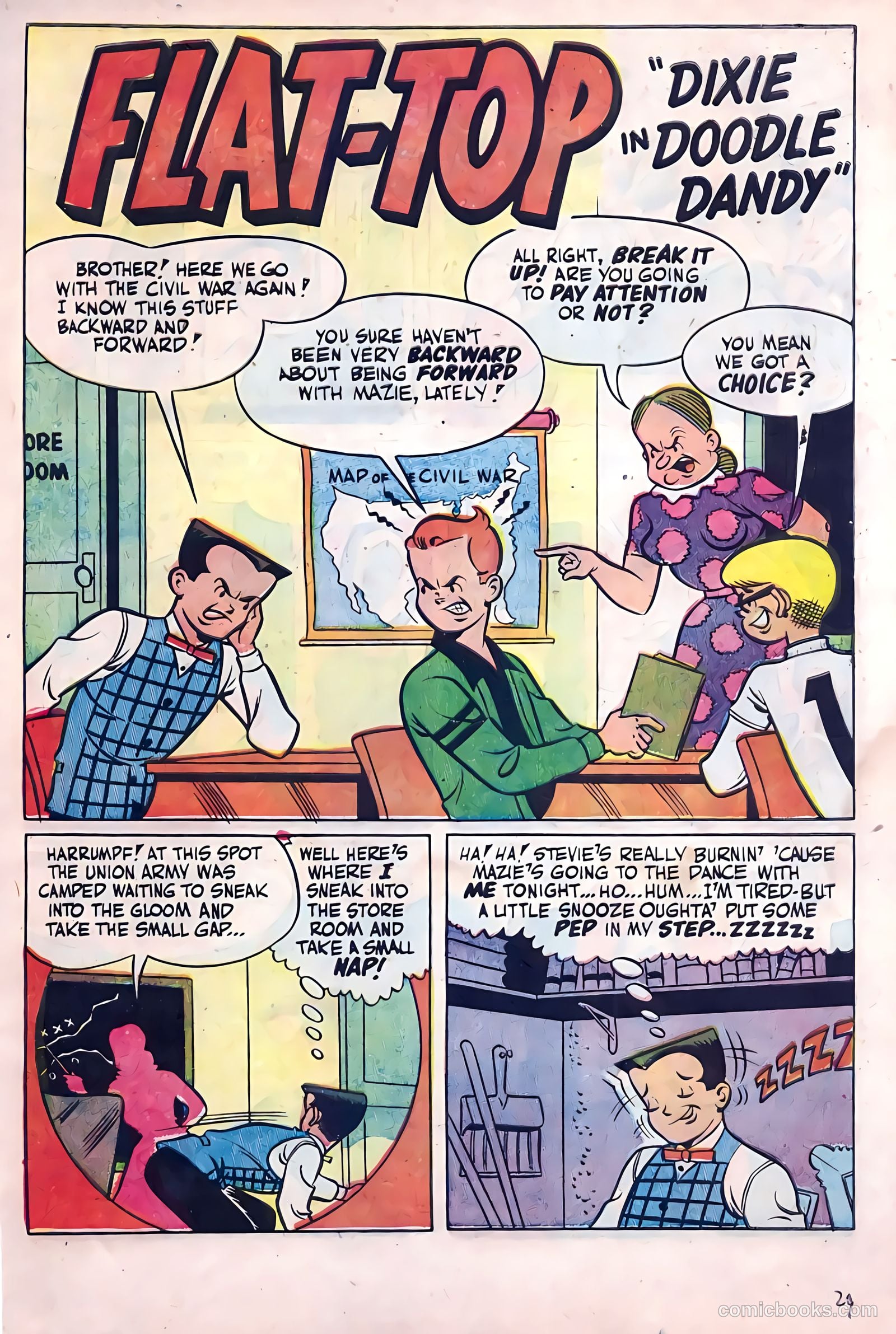 Flat-Top #3 (1954) — page 29 of 36