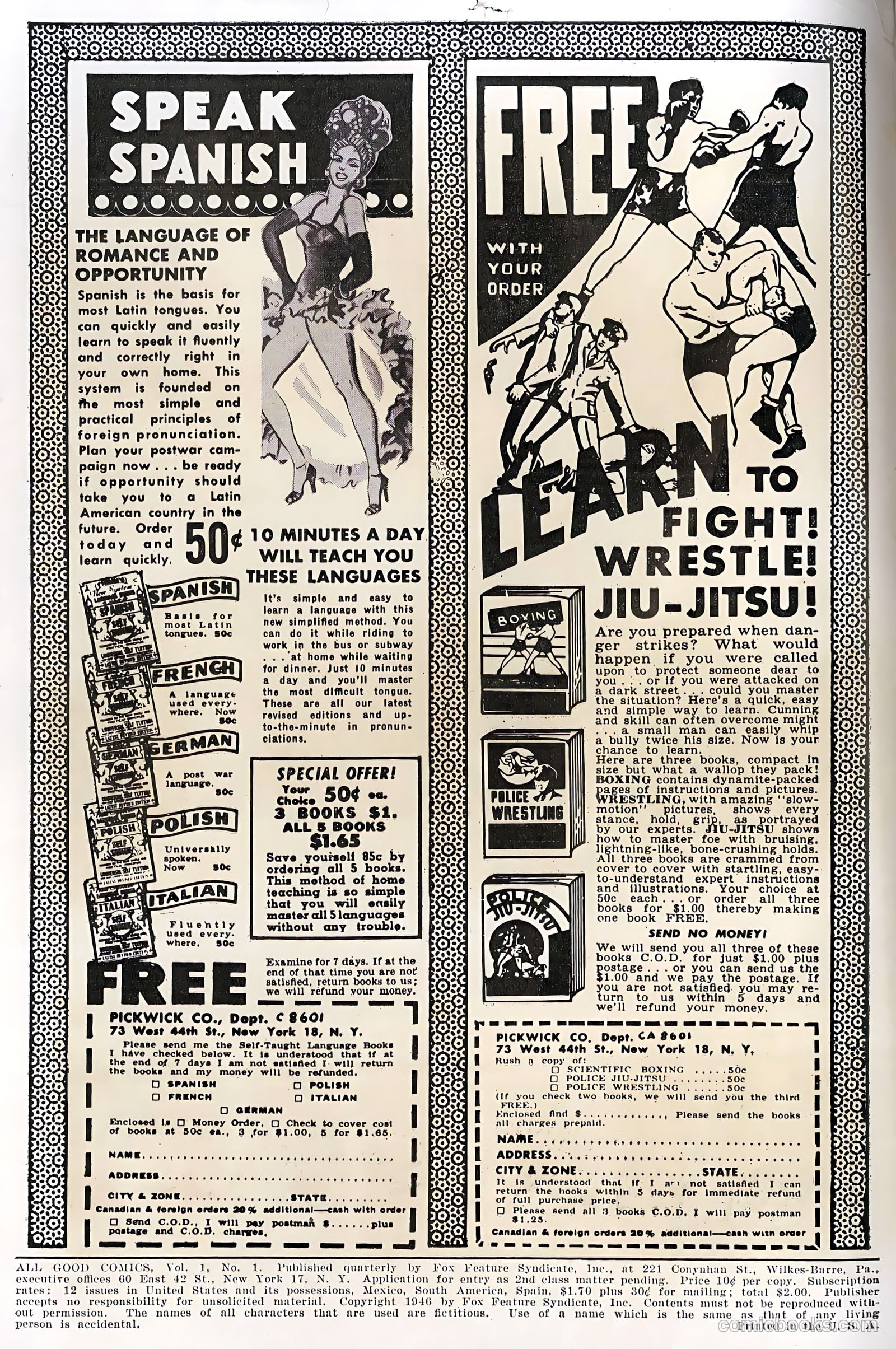 All Good Comics #1 (1946) — page 2 of 36
