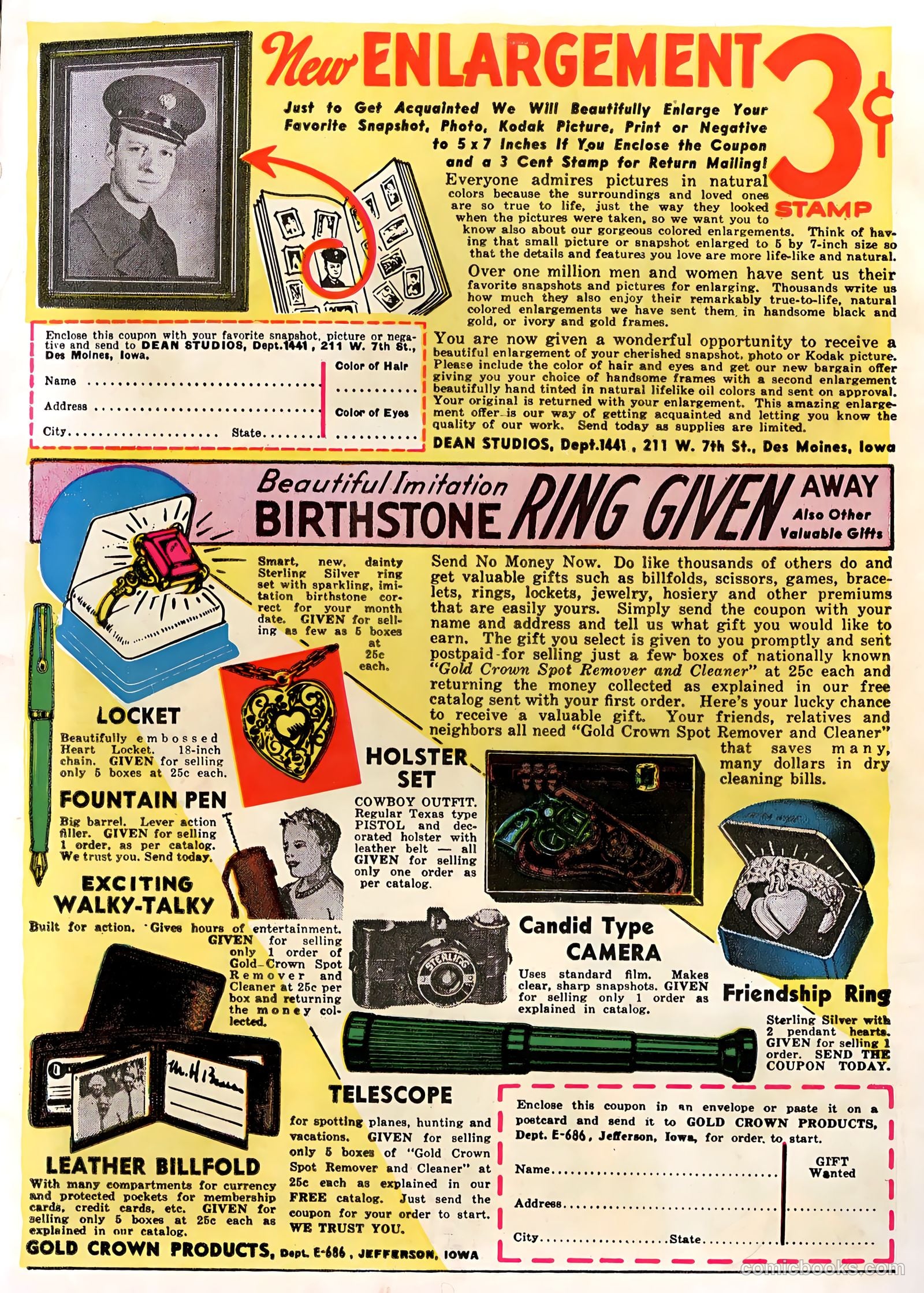 All Good Comics #1 (1946) — page 36 of 36