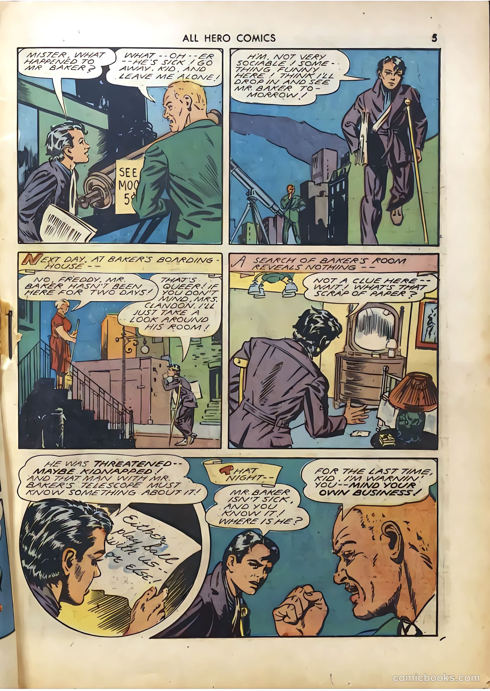 All Hero Comics #1 (1943) — page 5 of 100