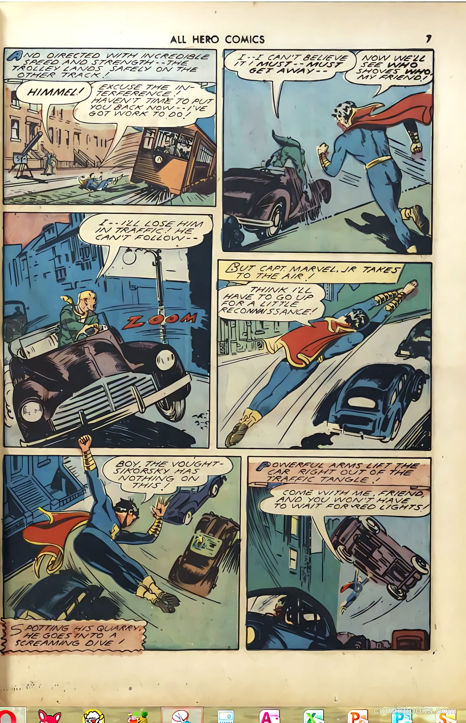 All Hero Comics #1 (1943) — page 7 of 100