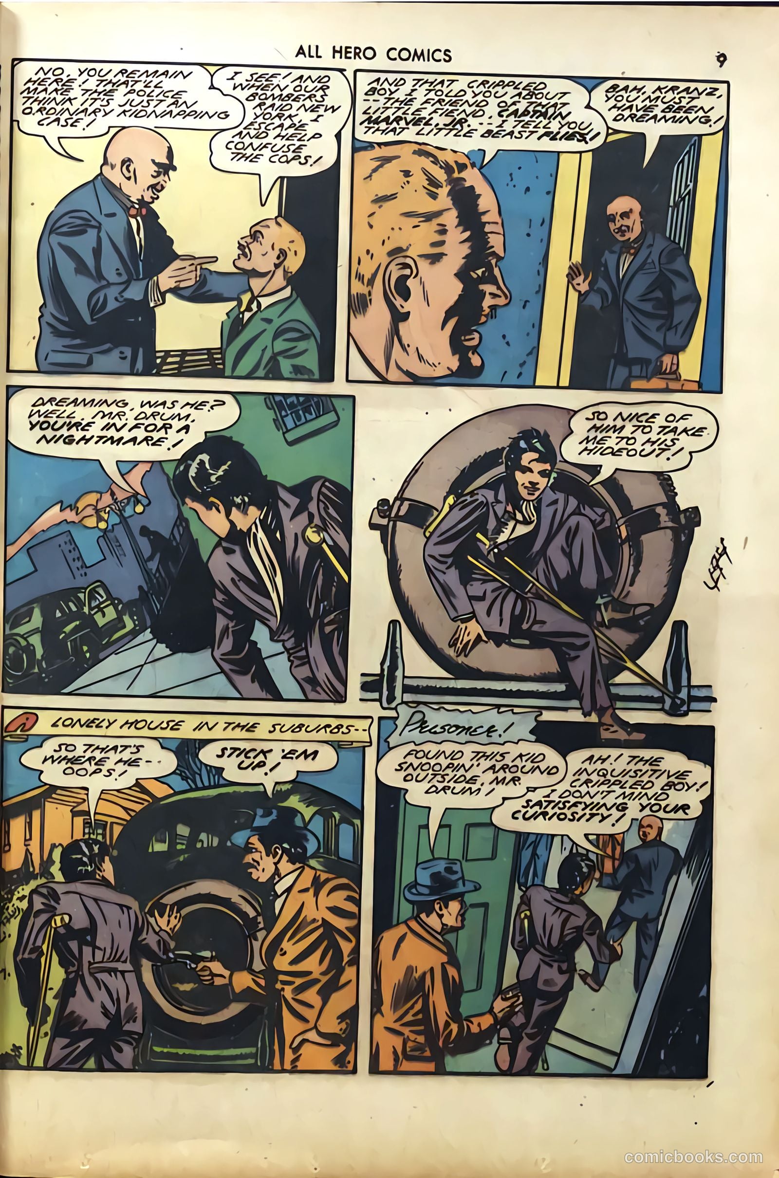 All Hero Comics #1 (1943) — page 9 of 100
