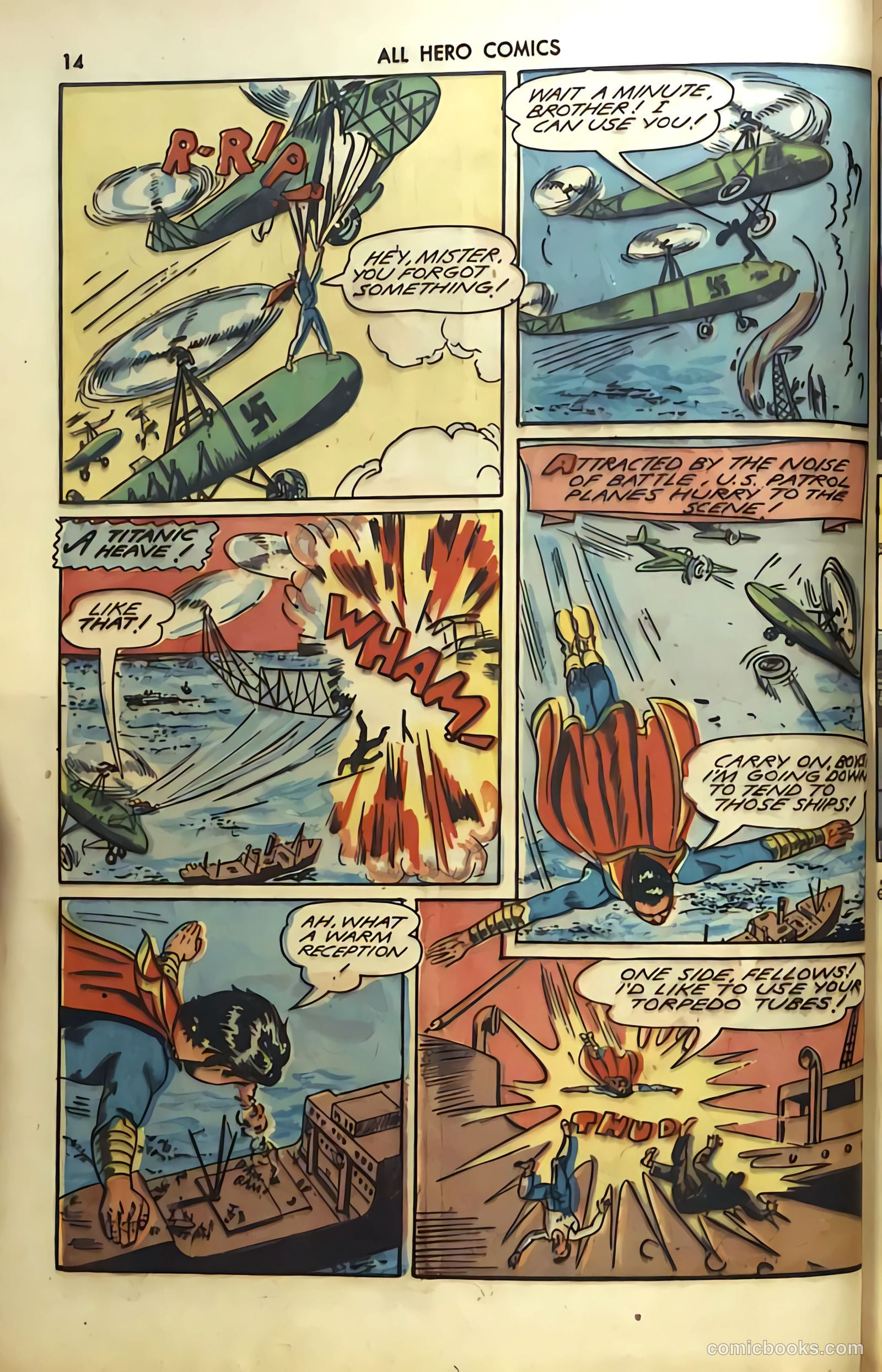 All Hero Comics #1 (1943) — page 14 of 100