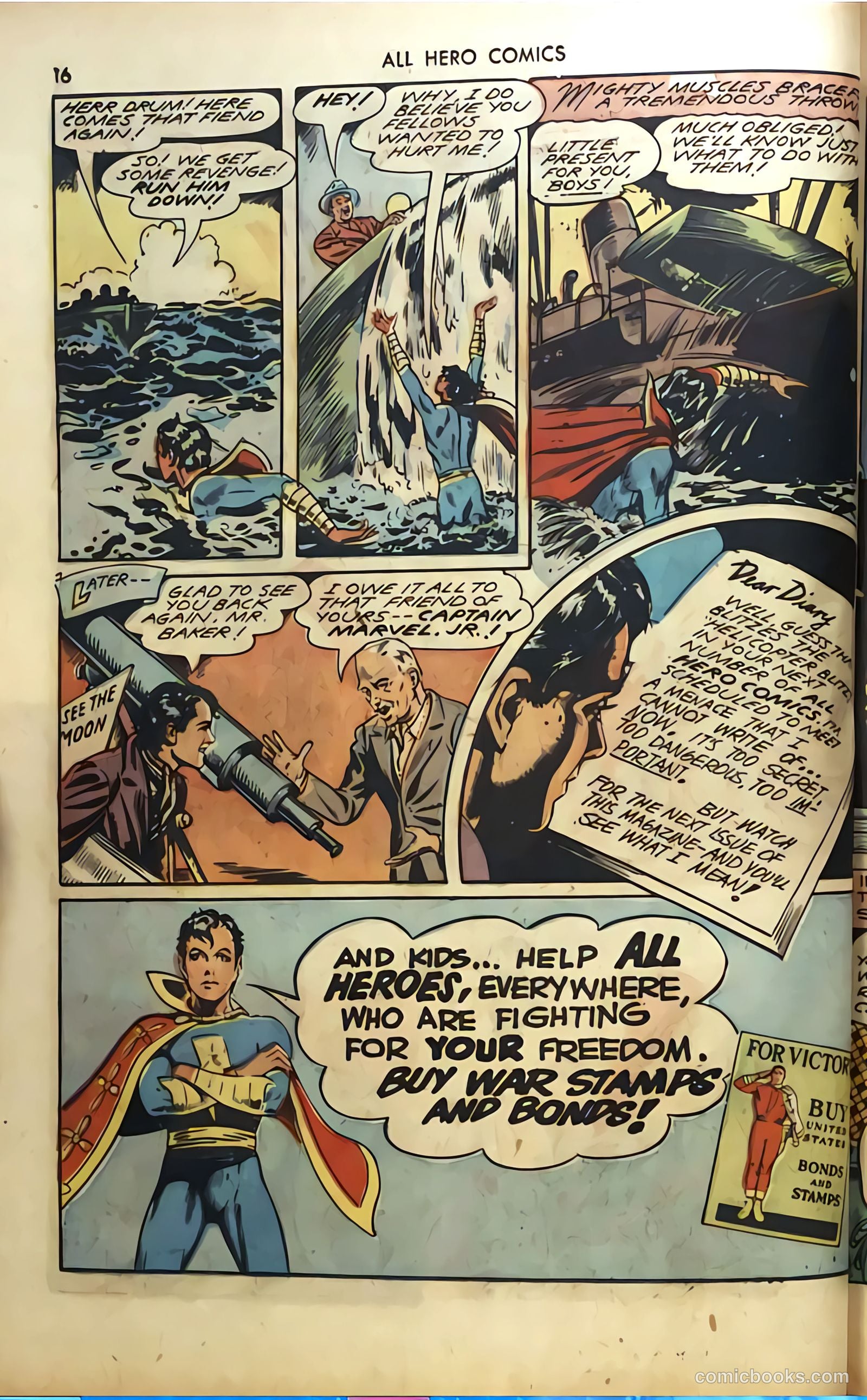 All Hero Comics #1 (1943) — page 16 of 100