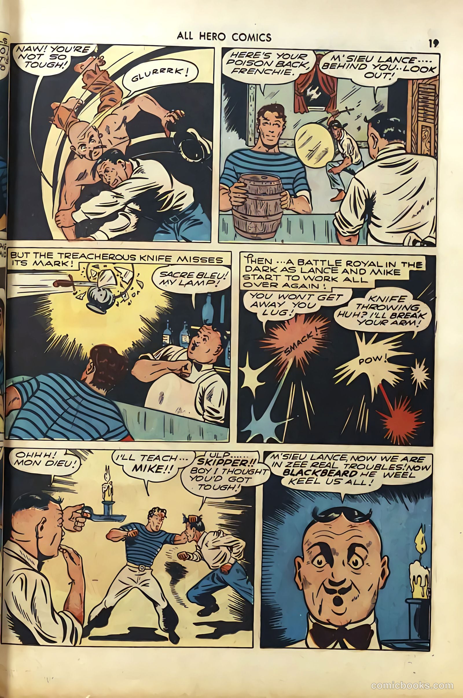 All Hero Comics #1 (1943) — page 19 of 100