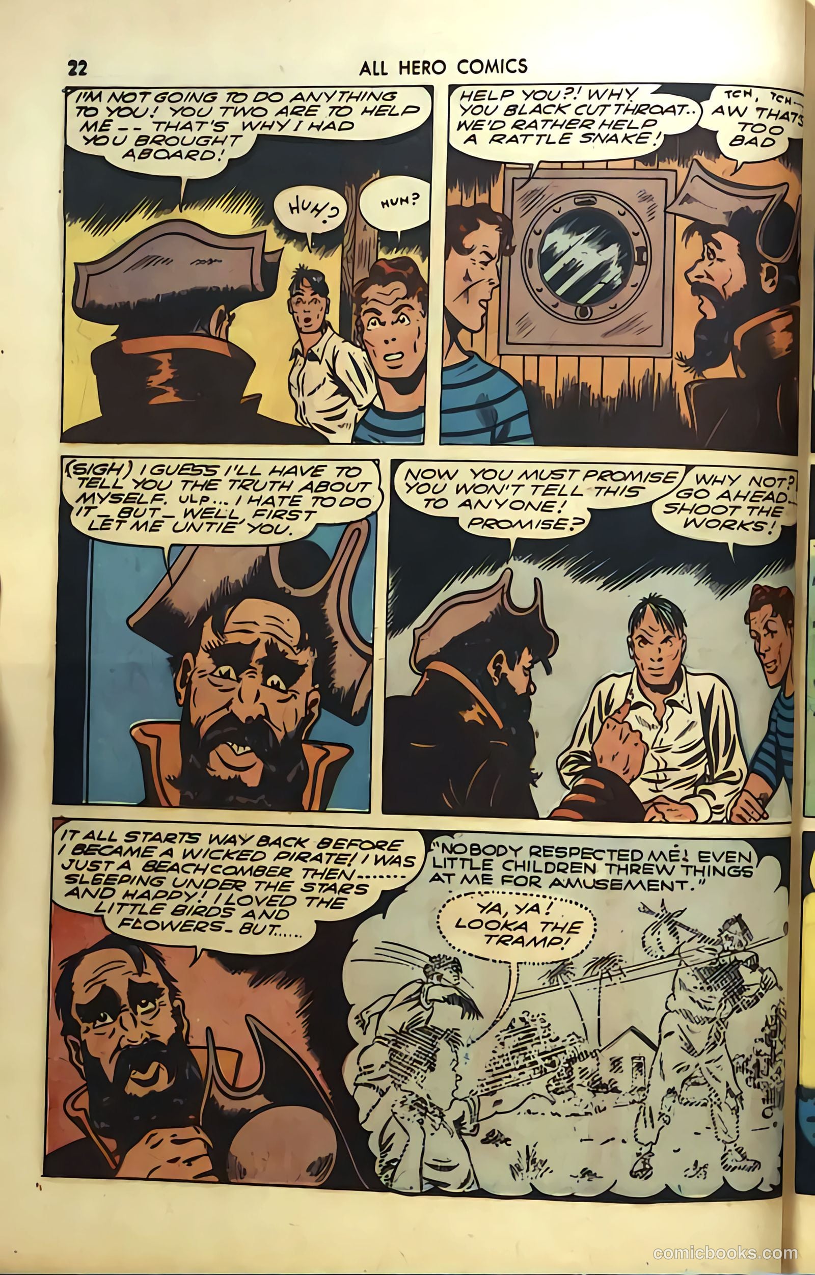 All Hero Comics #1 (1943) — page 22 of 100