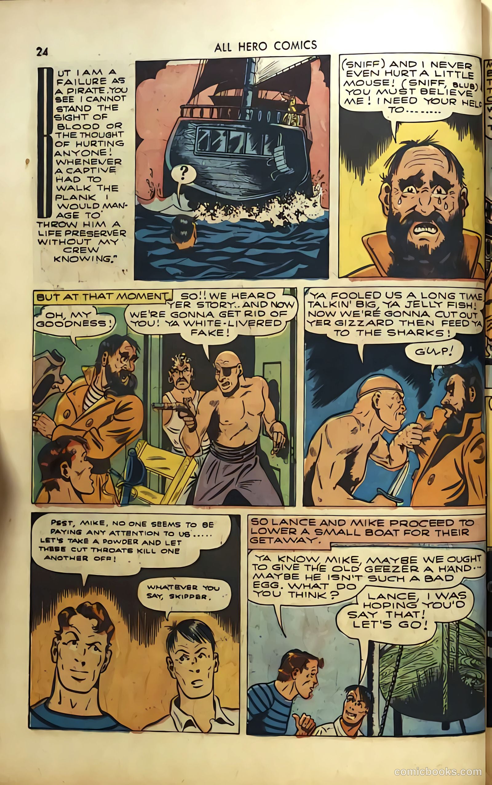 All Hero Comics #1 (1943) — page 24 of 100