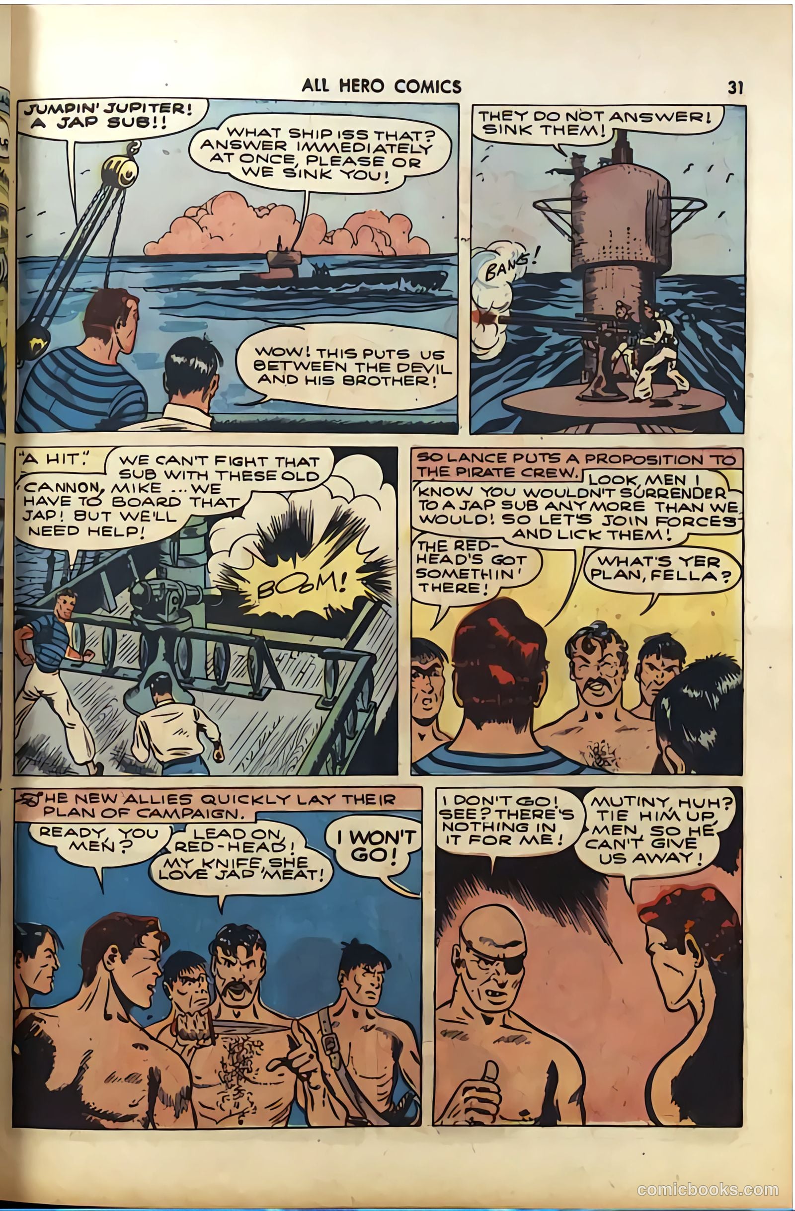 All Hero Comics #1 (1943) — page 31 of 100