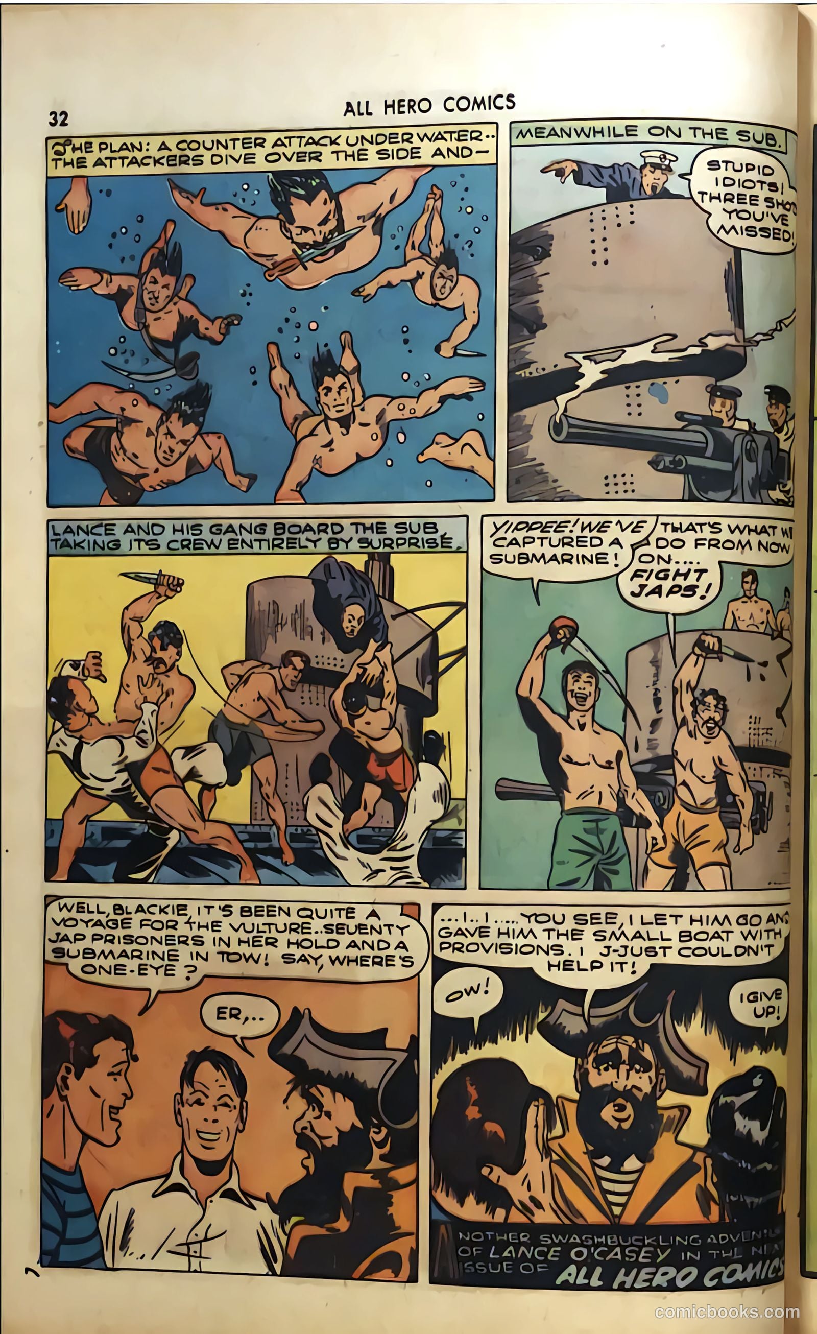 All Hero Comics #1 (1943) — page 32 of 100