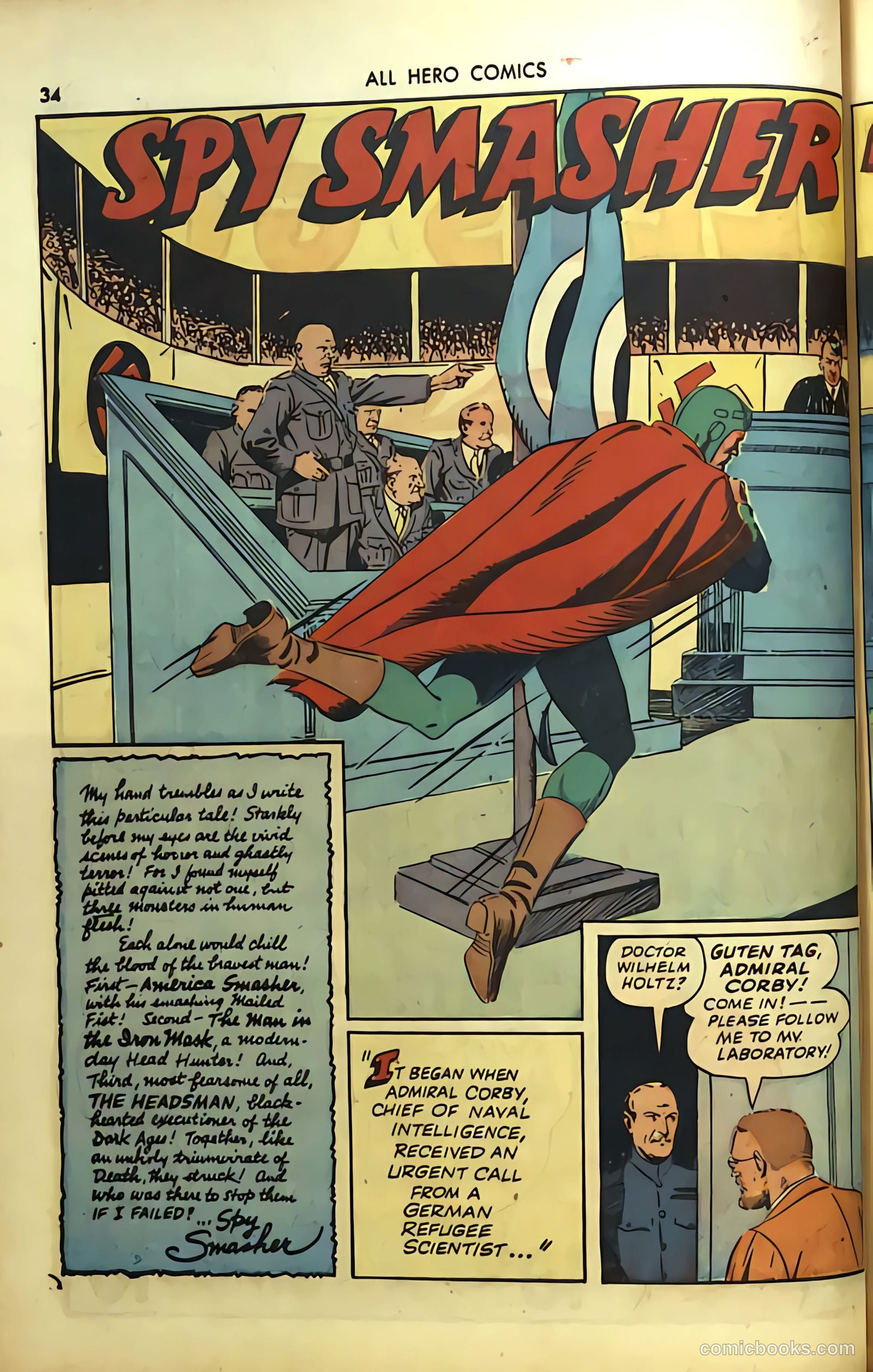 All Hero Comics #1 (1943) — page 34 of 100
