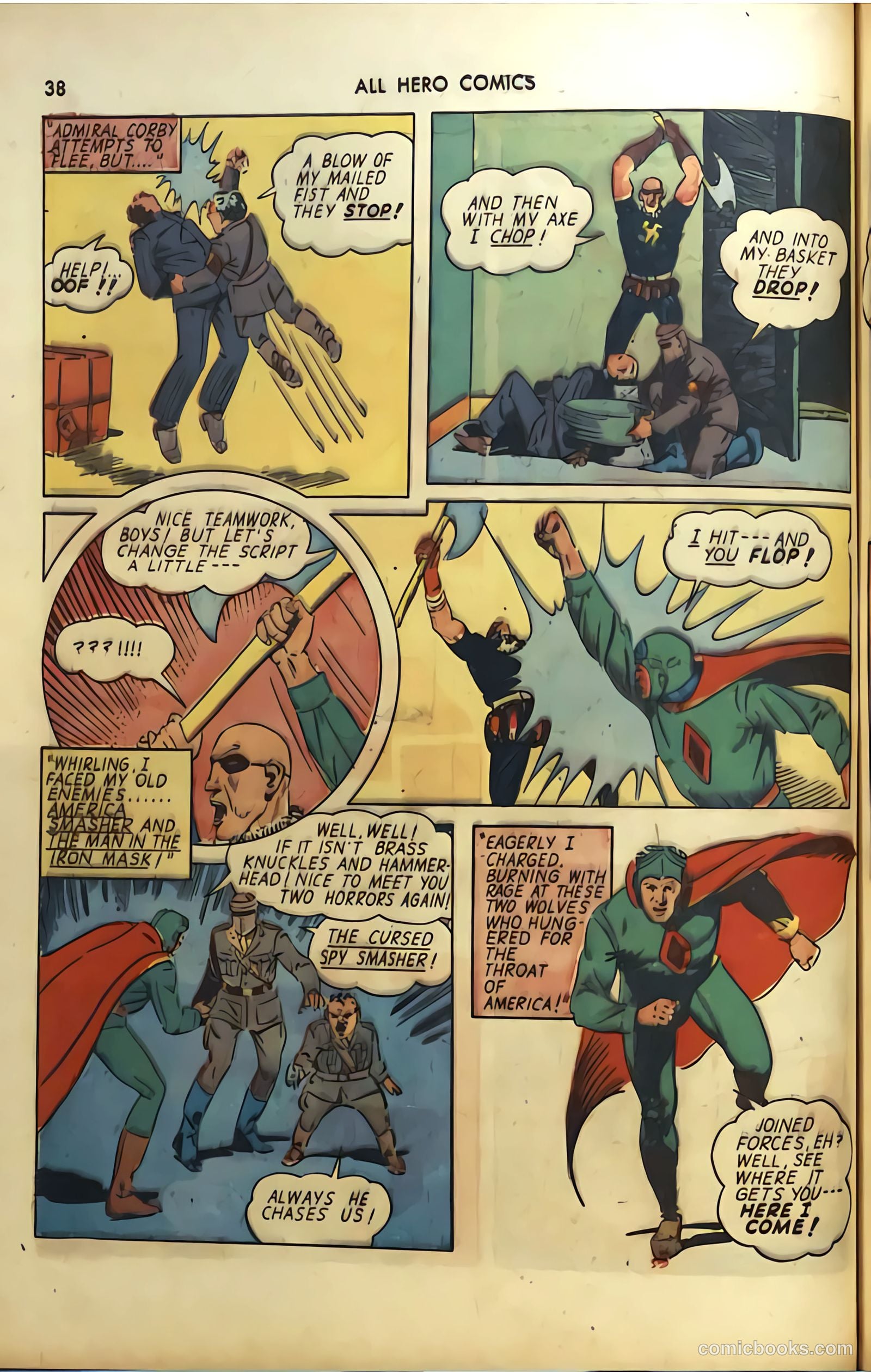 All Hero Comics #1 (1943) — page 38 of 100