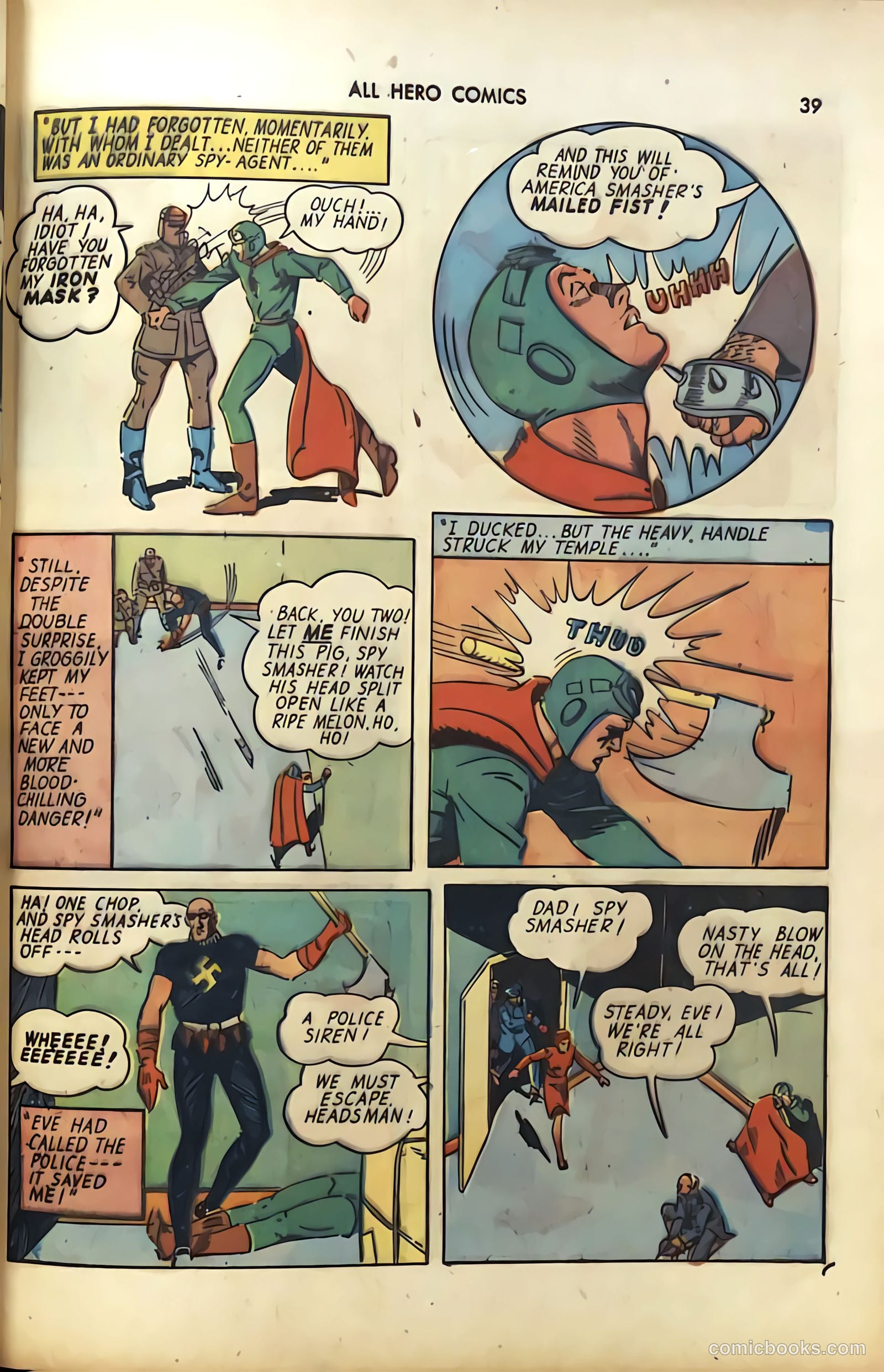 All Hero Comics #1 (1943) — page 39 of 100