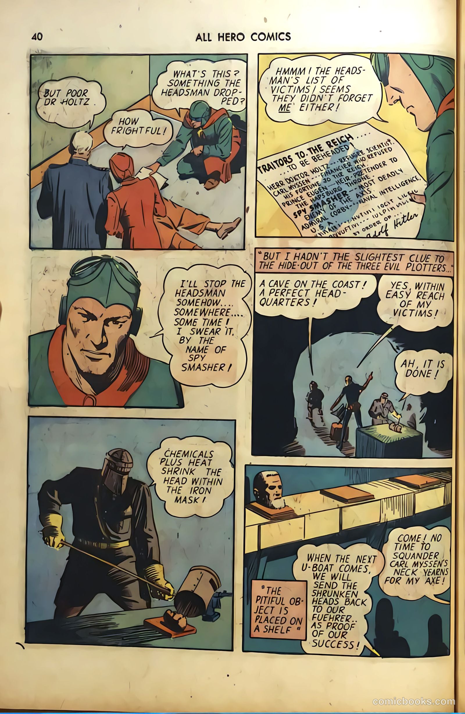 All Hero Comics #1 (1943) — page 40 of 100