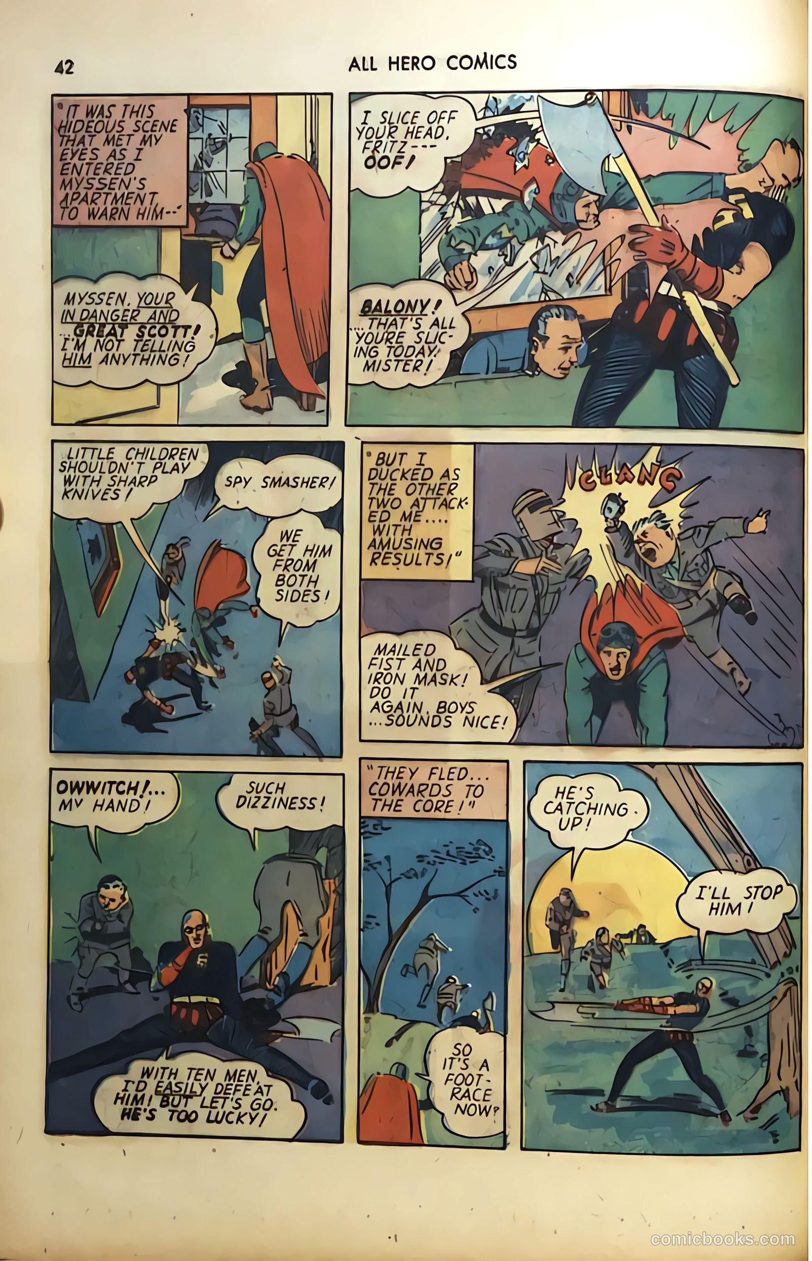 All Hero Comics #1 (1943) — page 42 of 100