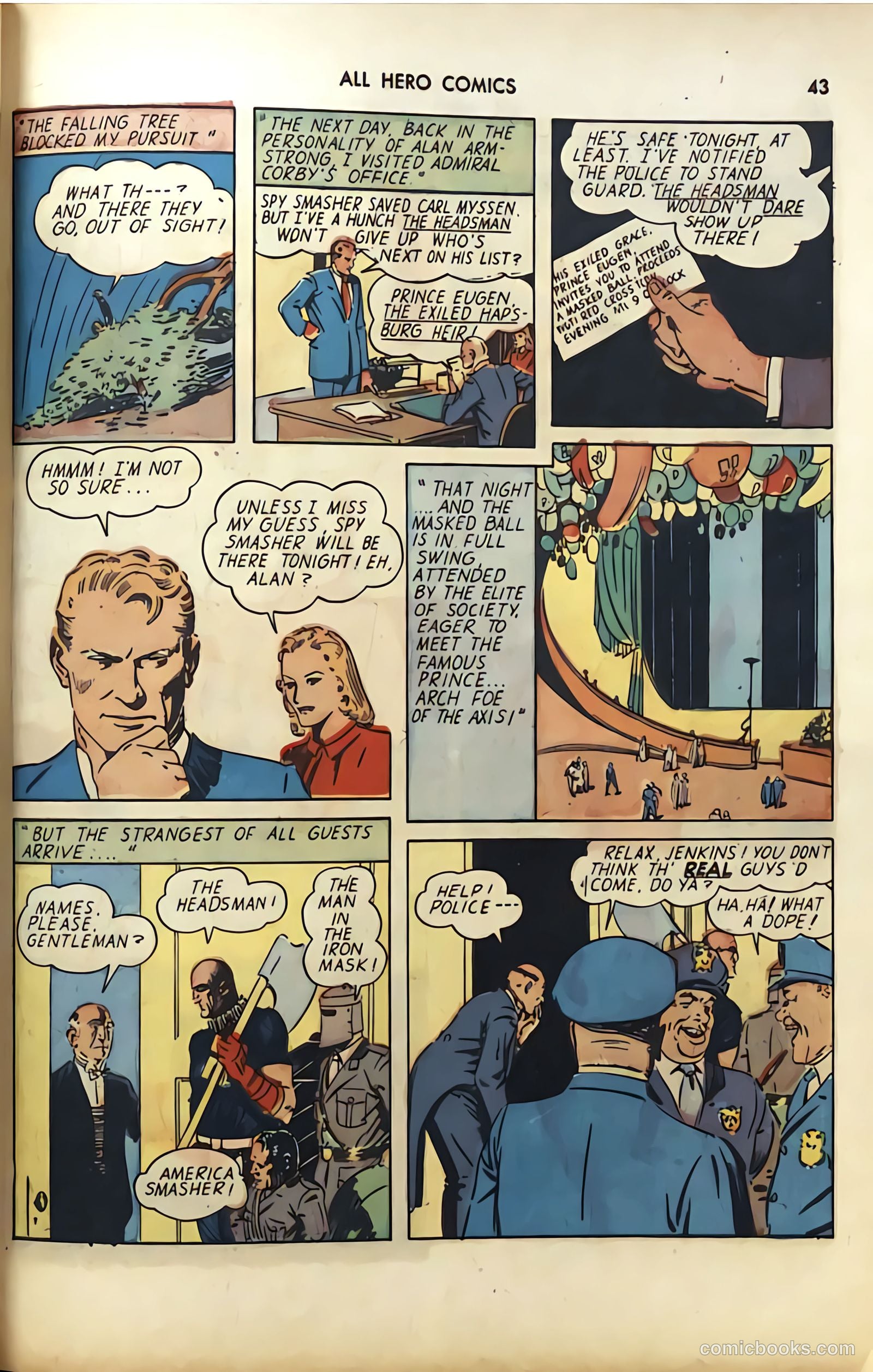 All Hero Comics #1 (1943) — page 43 of 100