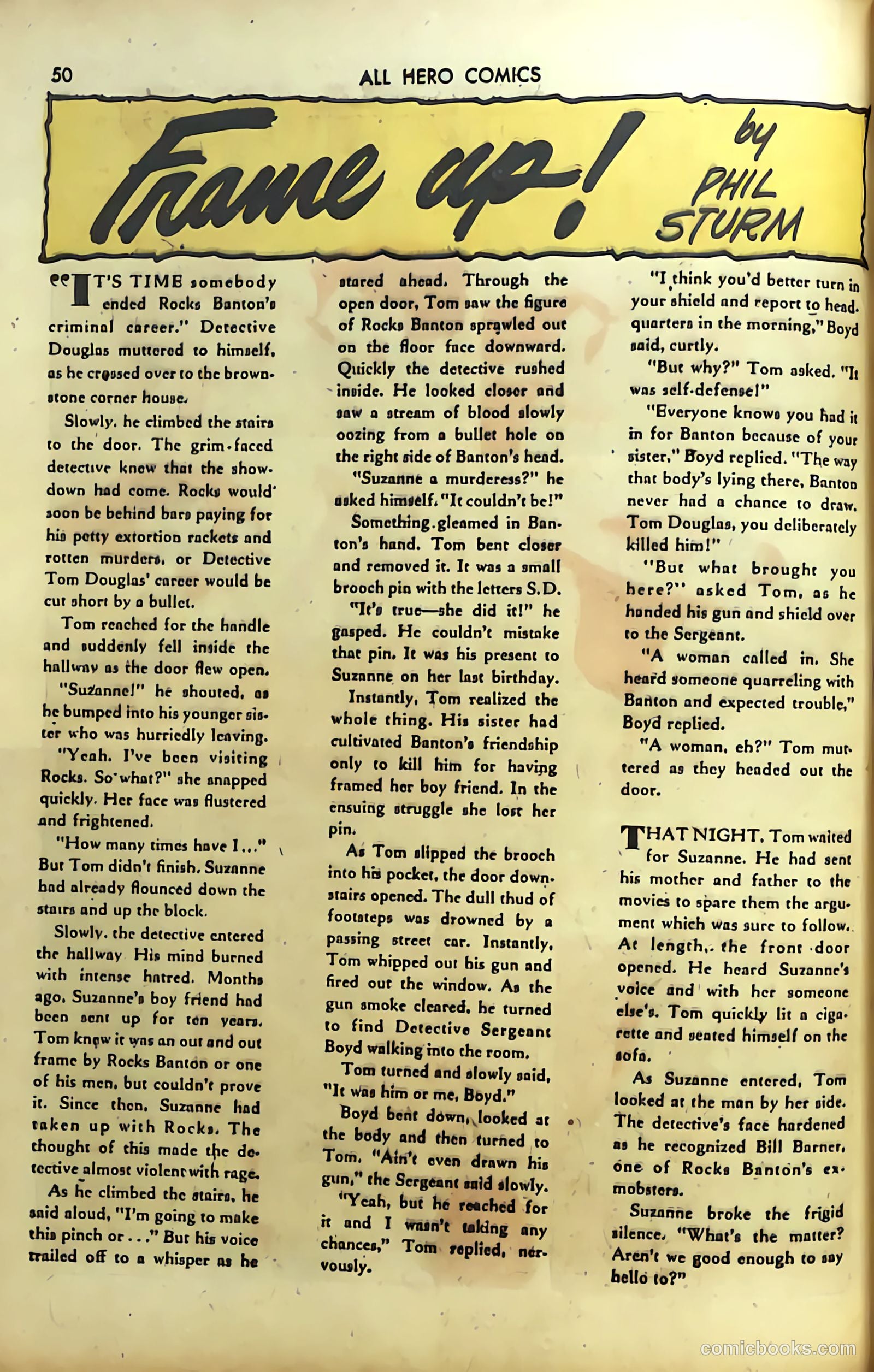 All Hero Comics #1 (1943) — page 50 of 100