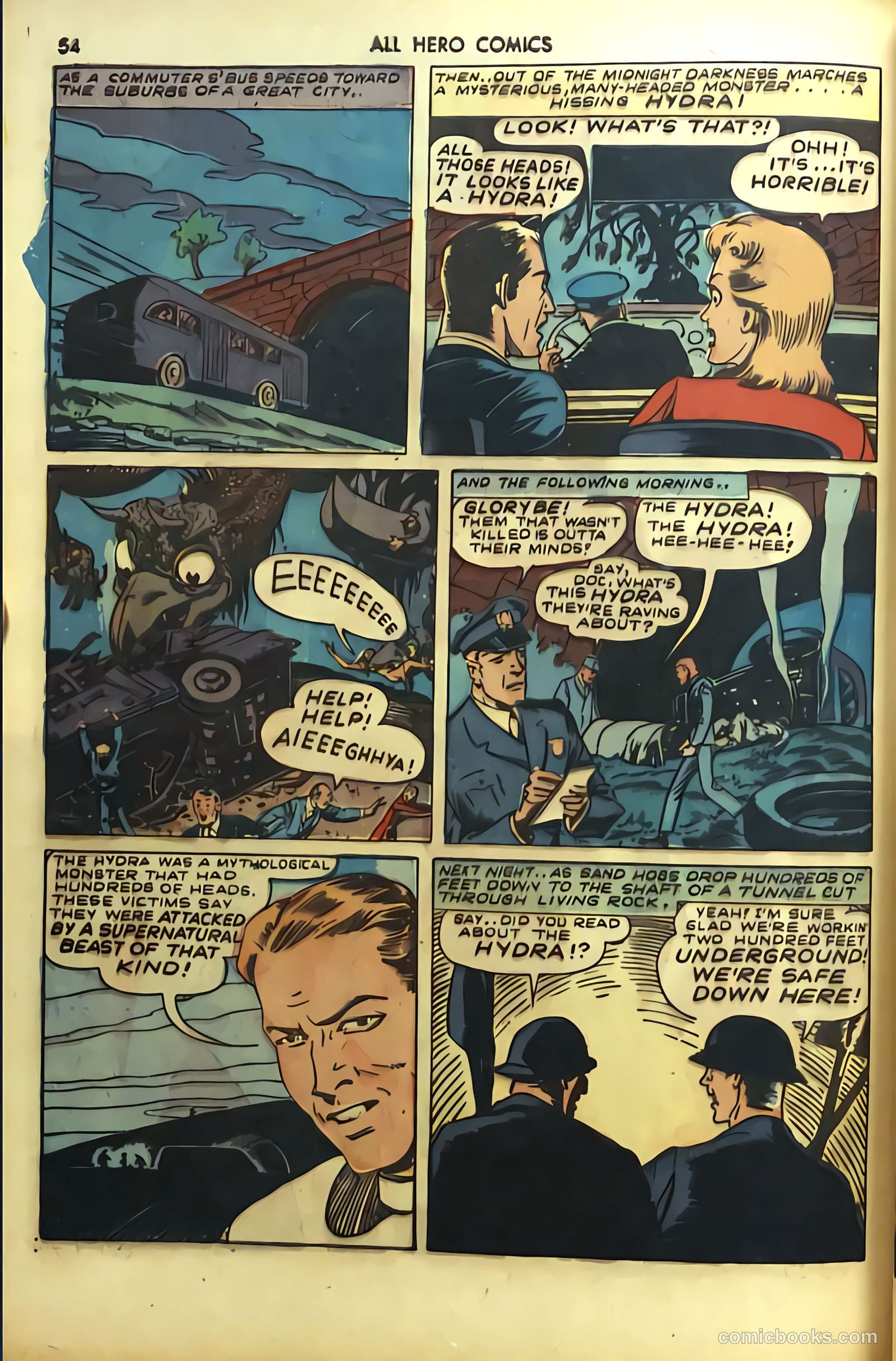 All Hero Comics #1 (1943) — page 54 of 100